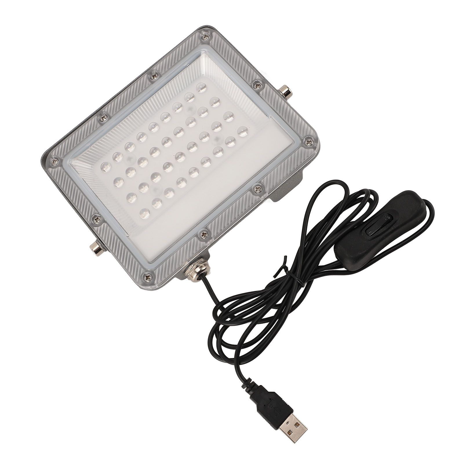 UV LED Black Light Water Resistant USB Powered Powerful Flood Light for Glow view 8