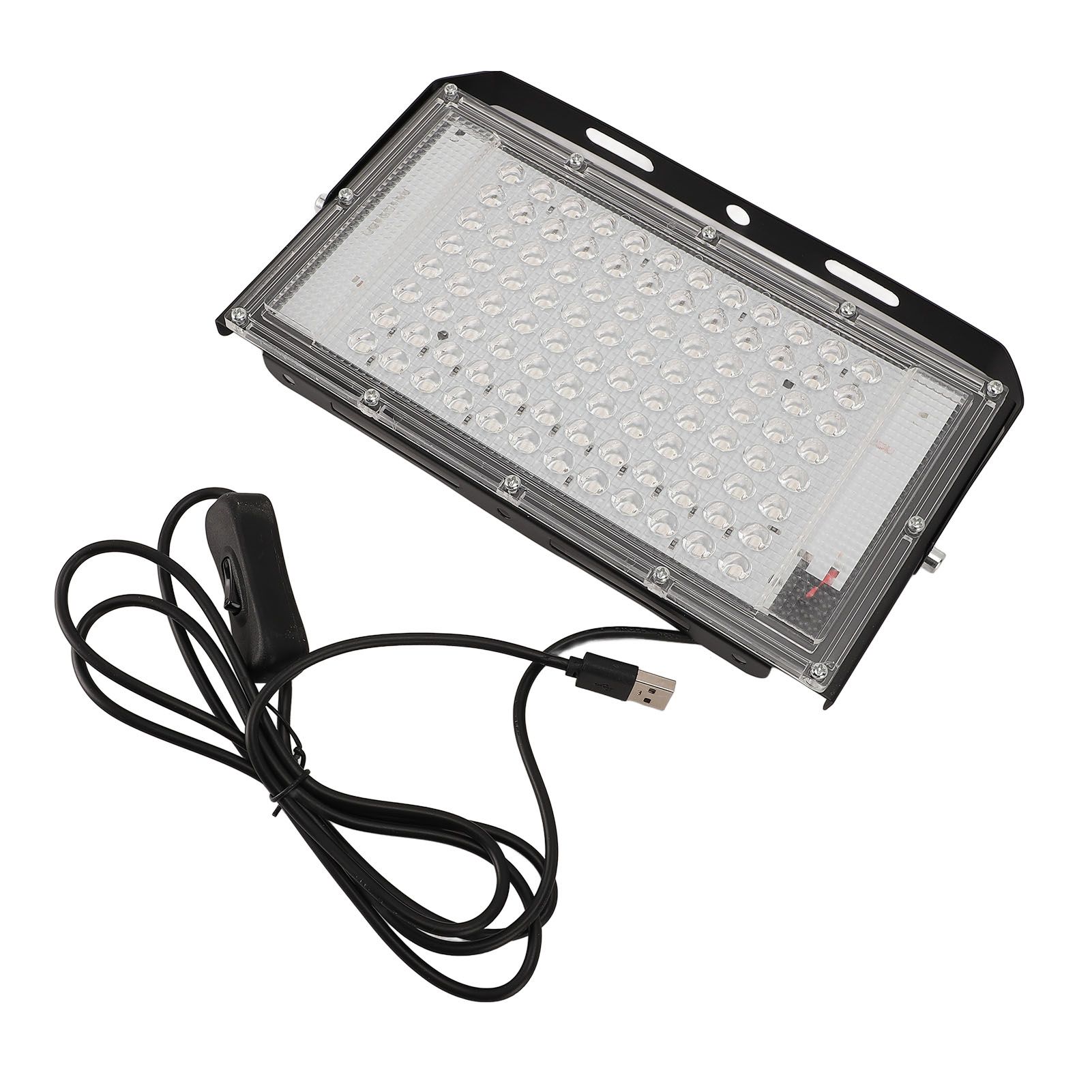 LED Black Light 395nm IP66 Water Resistant Button Control USB Black Party view 12