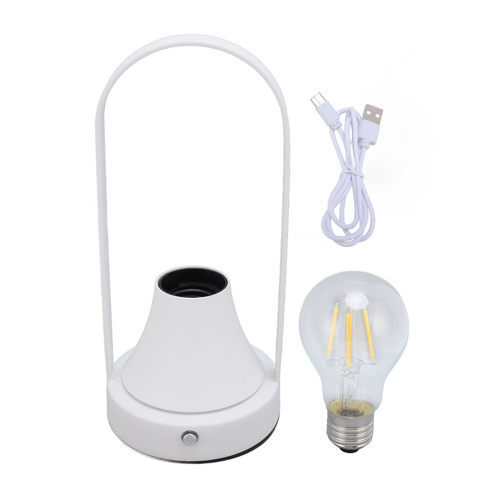 Touch Bedside Desk Lamp Rechargeable Nightstand Light Dimmable Warm Night Lamp view 3