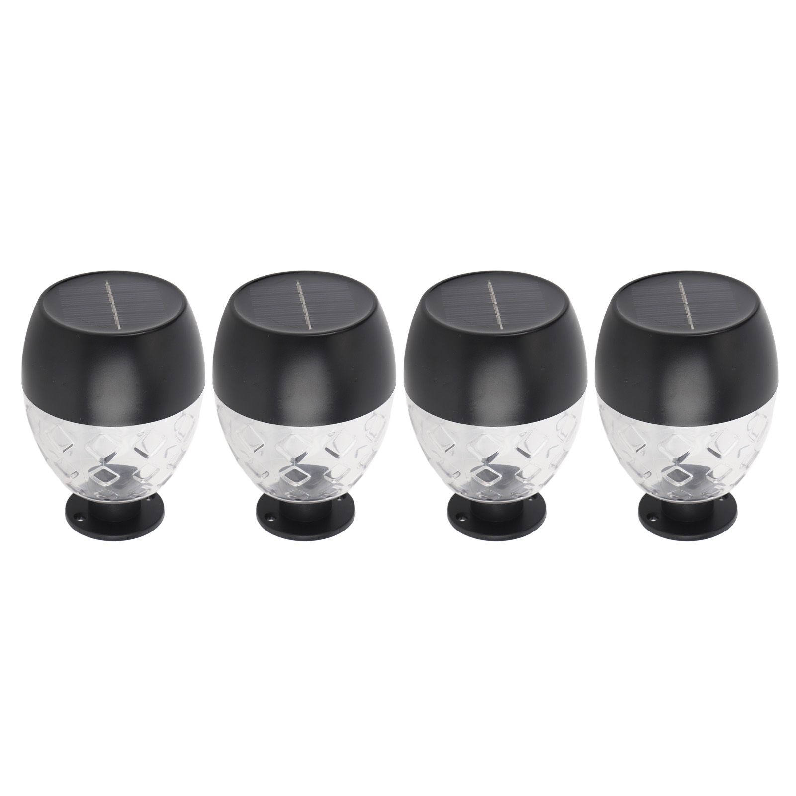 4pcs Solar Wall Light Water Resistant Automatic Light Sensor Solar Up Down view 4