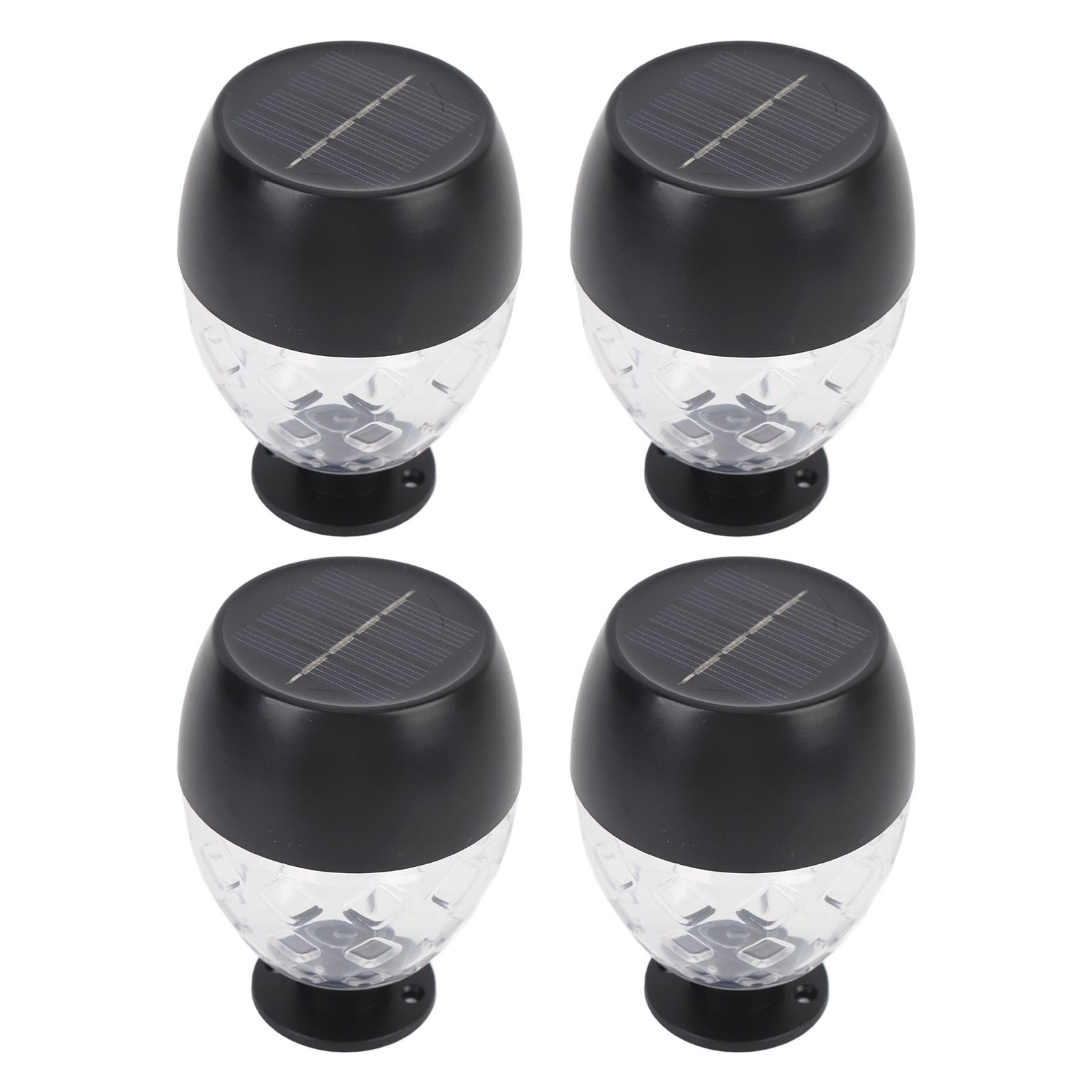 4pcs Solar Wall Light Water Resistant Automatic Light Sensor Solar Up Down view 8