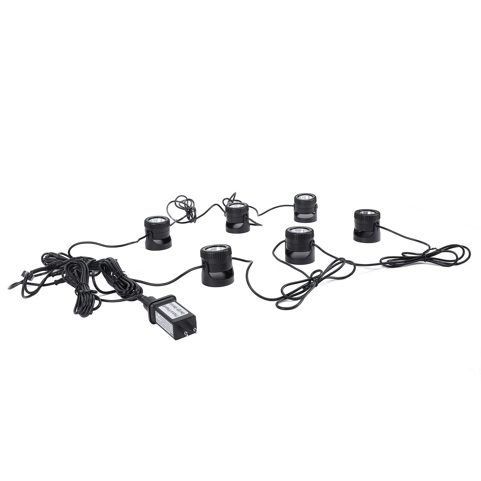 RGB Pond Lights with Timer LED Submersible Underwater Colorful Landscape view 11