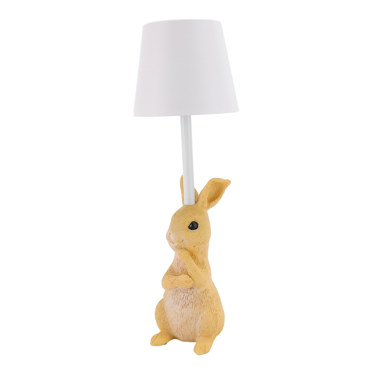 Table Lamp Rabbit LED Dimmable Cordless Rechargeable Touch Control Bedside view 11