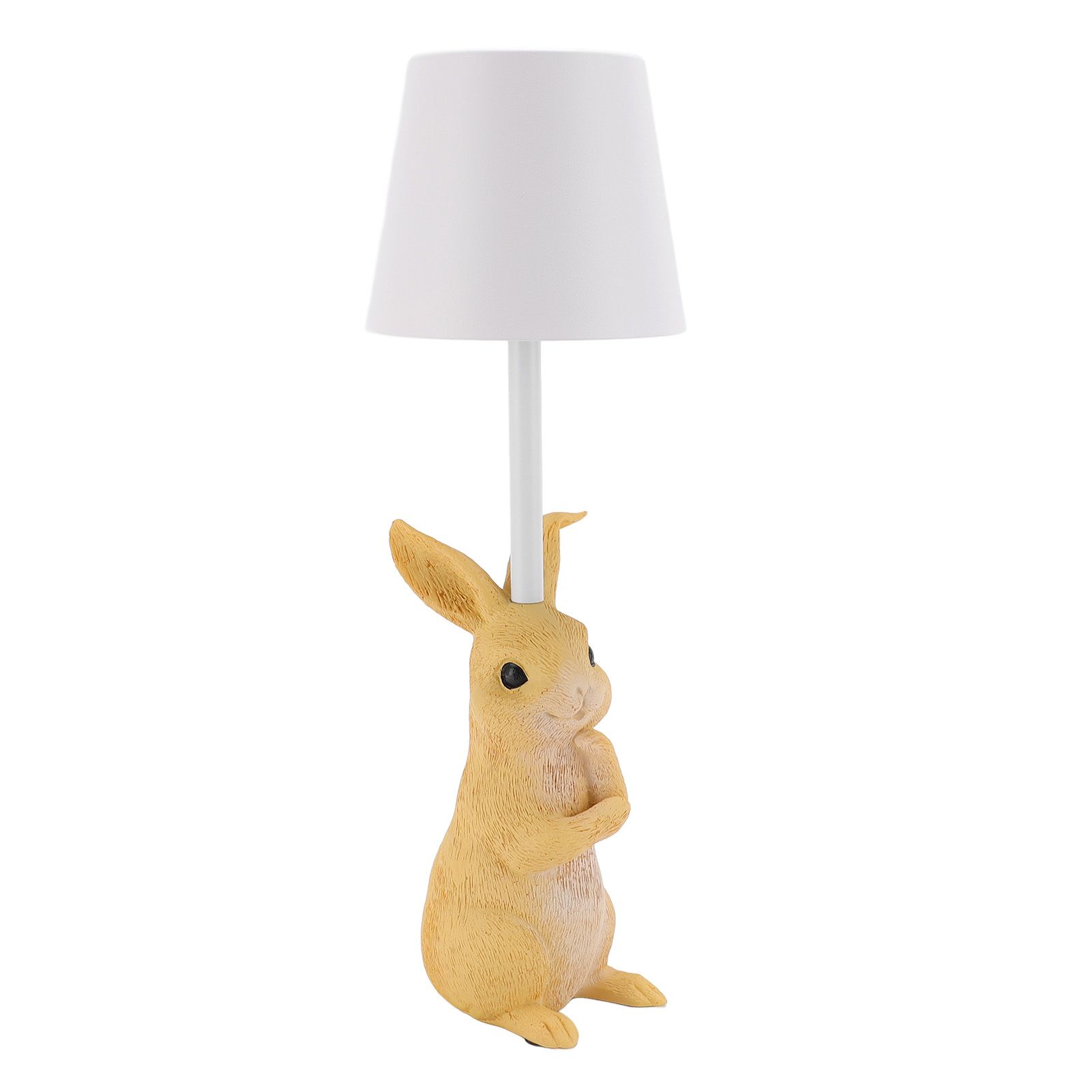 Table Lamp Rabbit LED Dimmable Cordless Rechargeable Touch Control Bedside view 12
