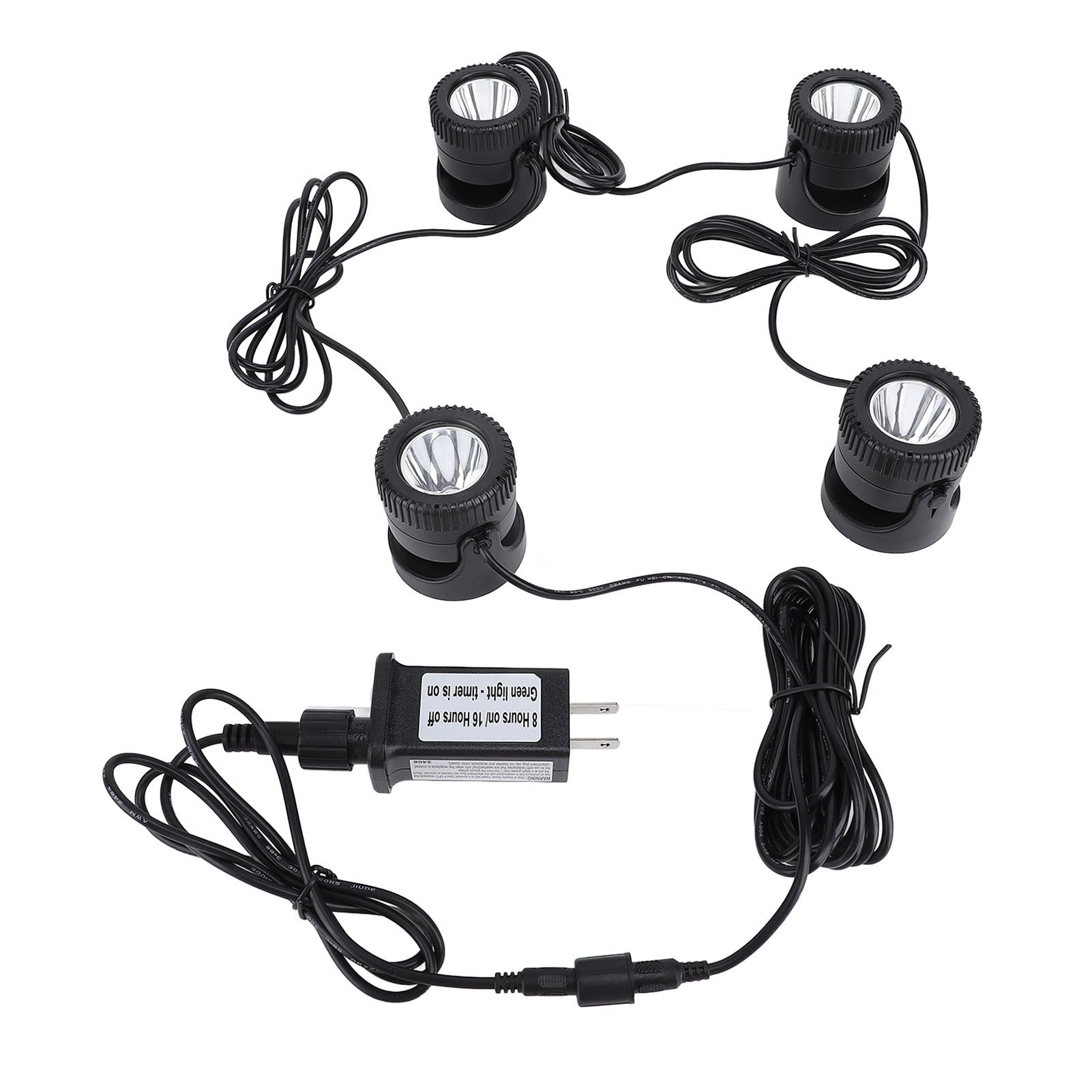 4 in 1 Pond Light with Timer Warm White 3000K to 3200K LED IP68 Water view 3