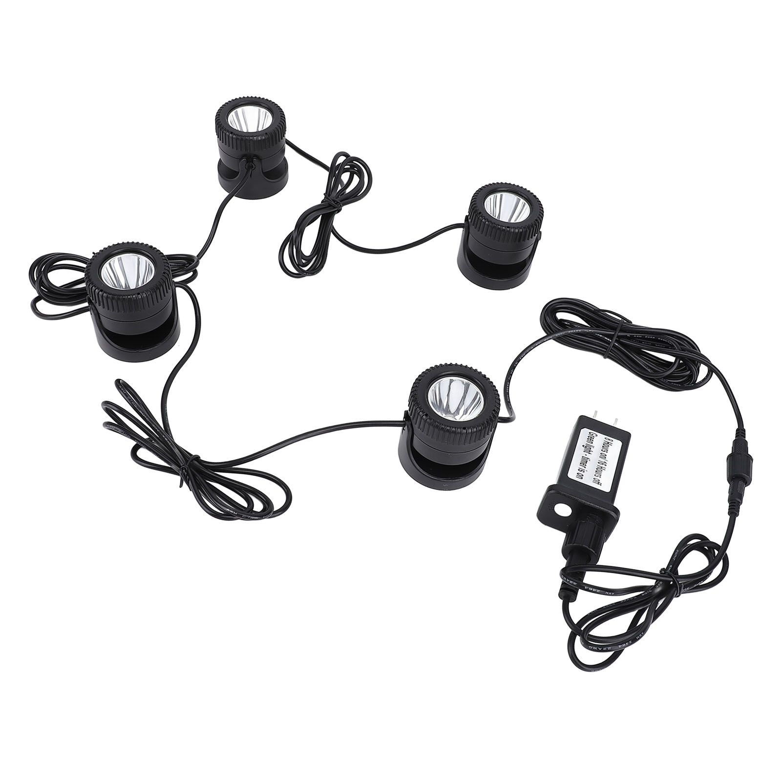 4 in 1 Pond Light with Timer Warm White 3000K to 3200K LED IP68 Water view 4
