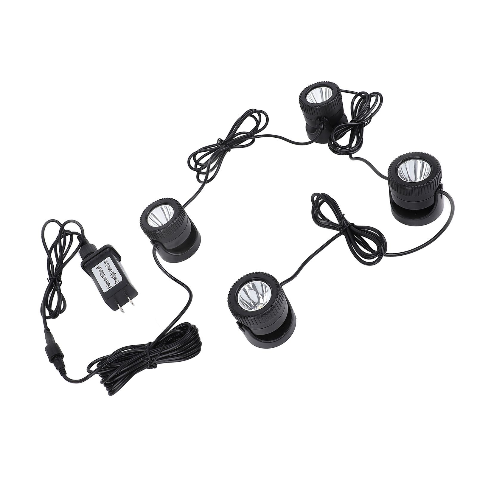 4 in 1 Pond Light with Timer Warm White 3000K to 3200K LED IP68 Water view 9
