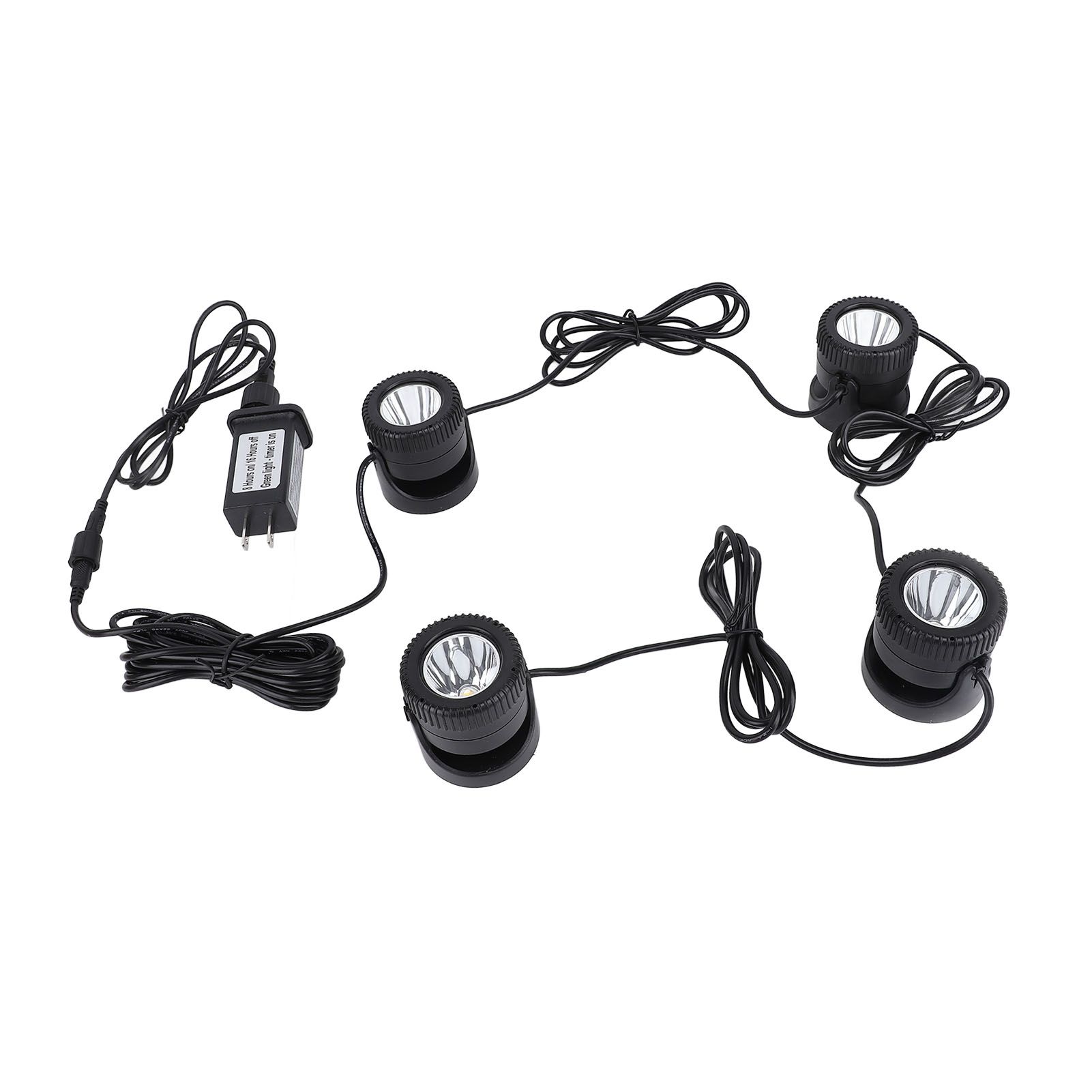 4 in 1 Pond Light with Timer Warm White 3000K to 3200K LED IP68 Water view 10