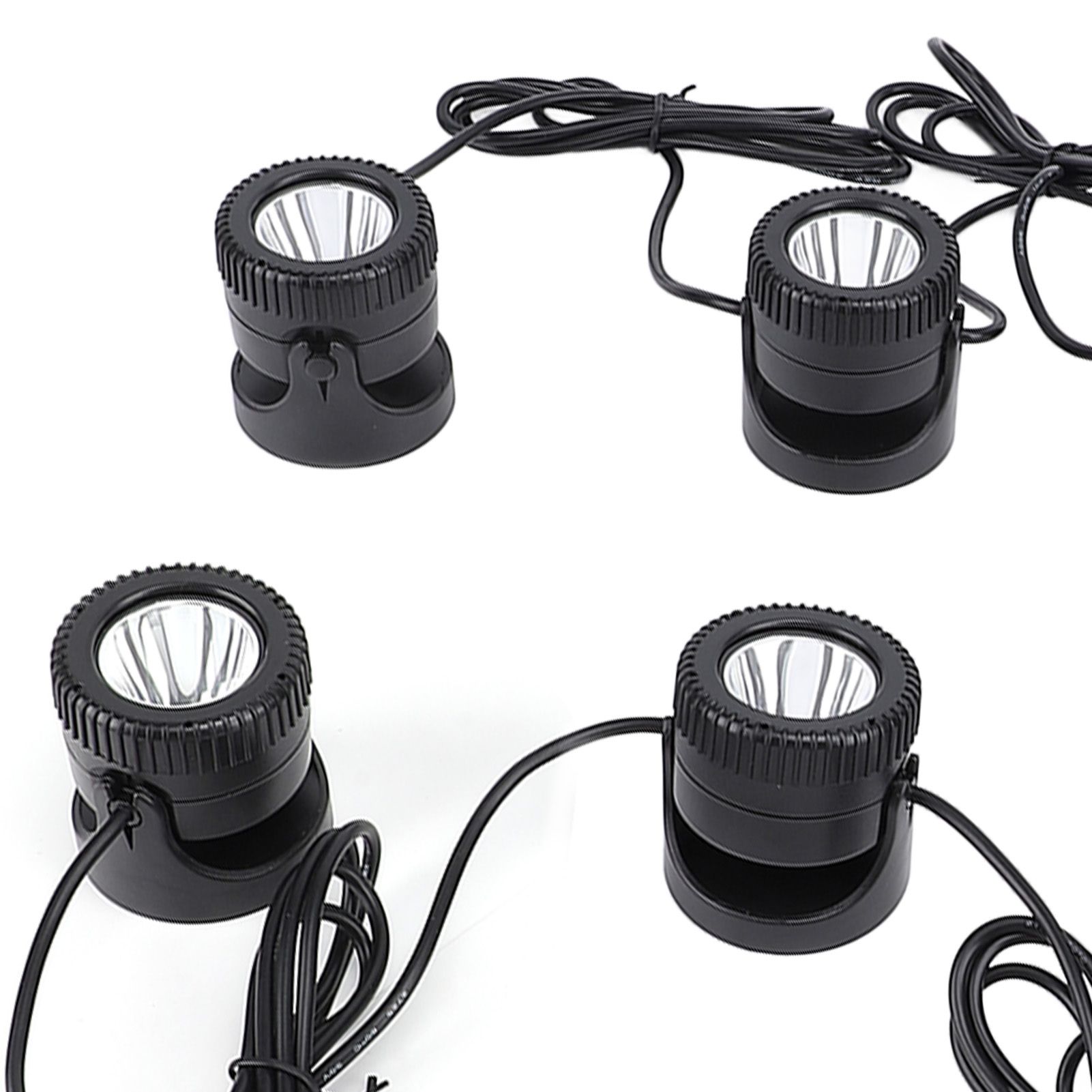 Solar Pond Spotlights 6 in 1 LED Solar Underwater Lights IP68 Water Resistant view 5