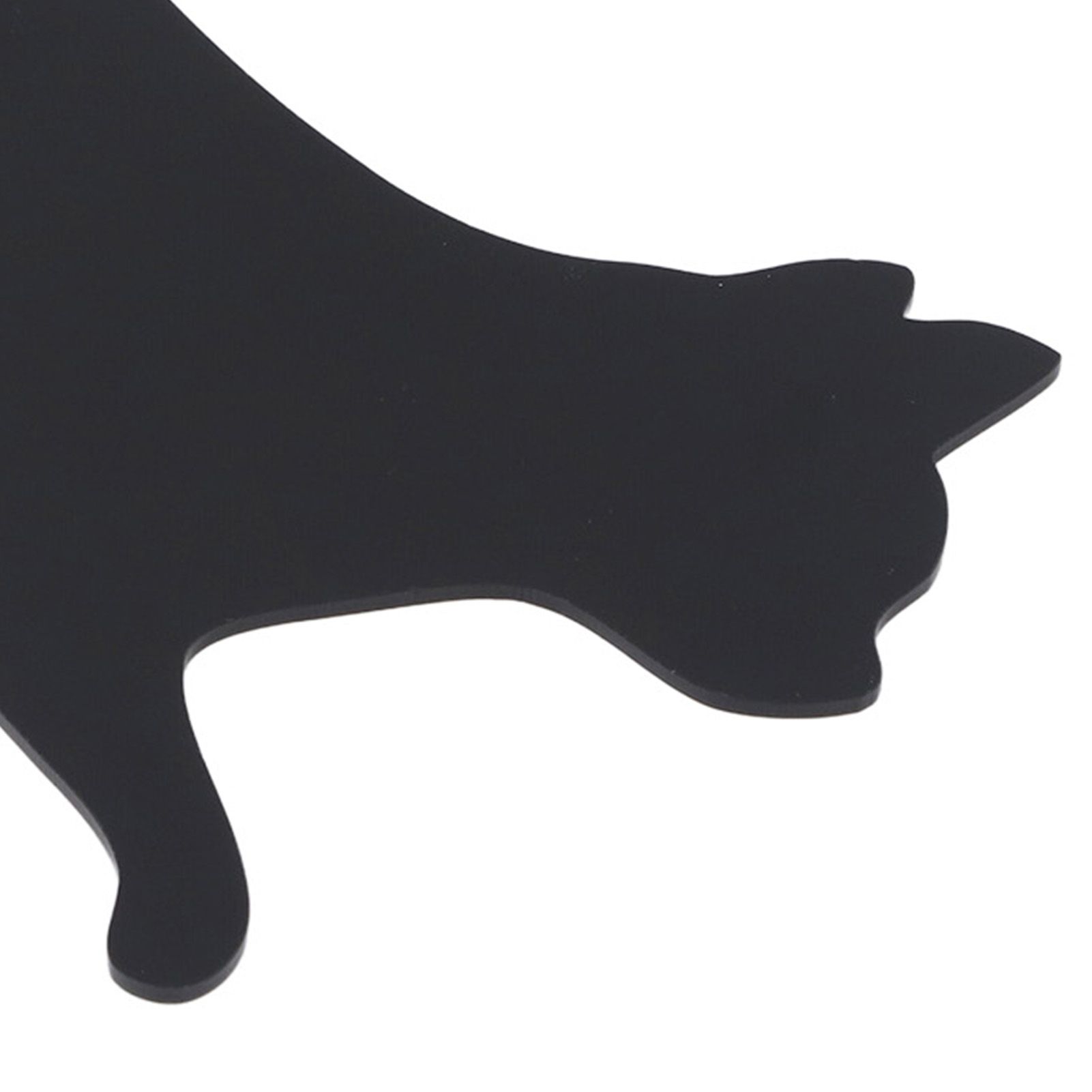 Cat Night Light Voice Activated Black Cat Silhouette Lamp Wall Decor Battery view 5