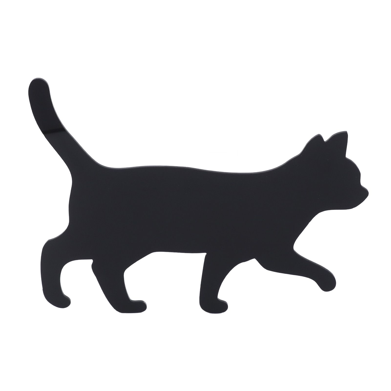 Cat Night Light Voice Activated Black Cat Silhouette Lamp Wall Decor Battery view 6