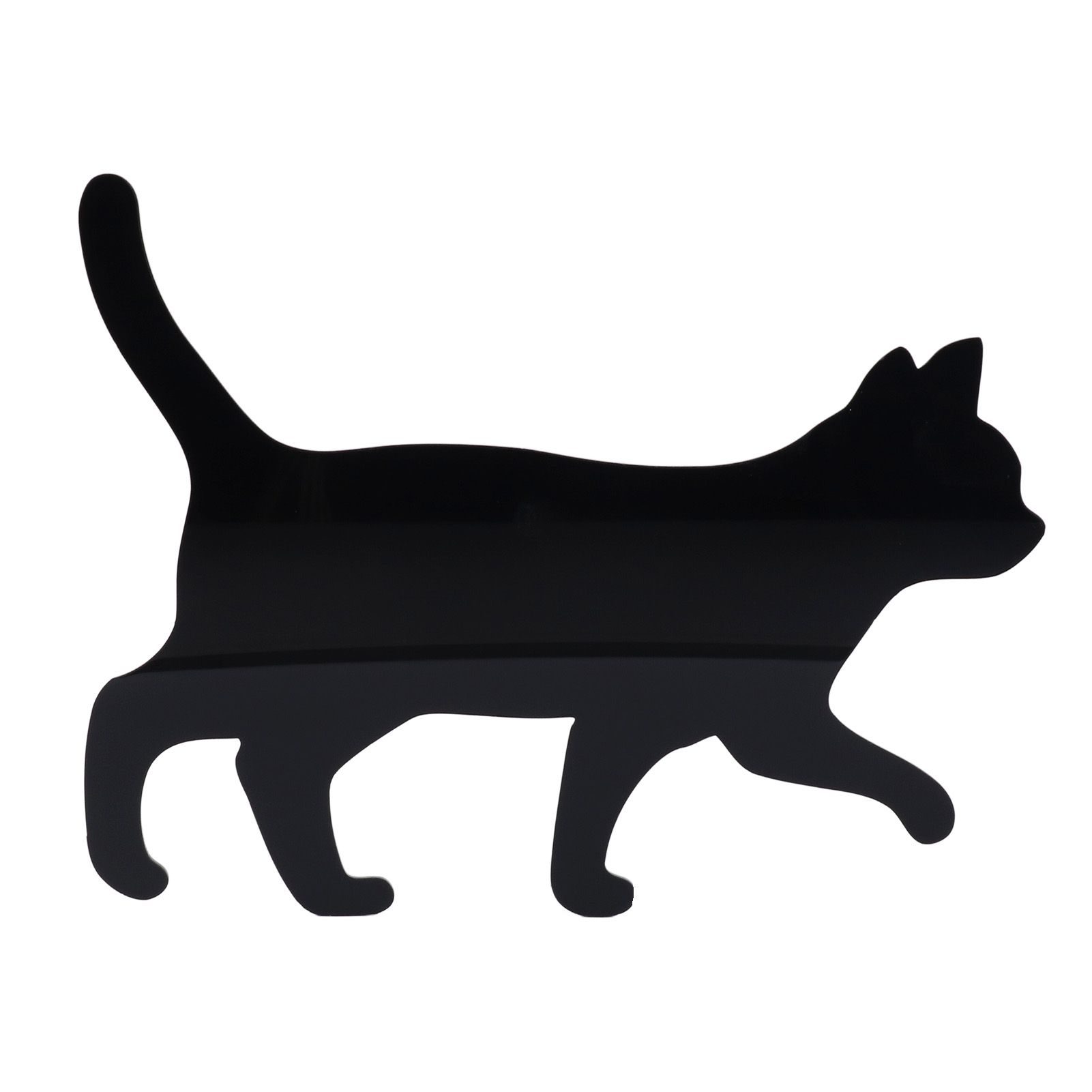 Cat Night Light Voice Activated Black Cat Silhouette Lamp Wall Decor Battery view 10