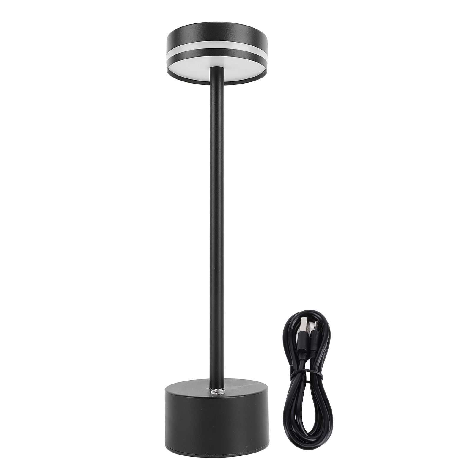 Rechargeable Cordless Table Lamp Modern Dimmable 3 Color Temperatures Portable view 3