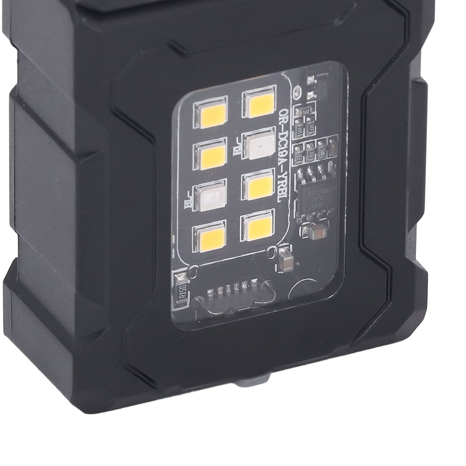 COB Flashlight LED Magnetic USB Rechargeable High Brightness Lamp Head view 2