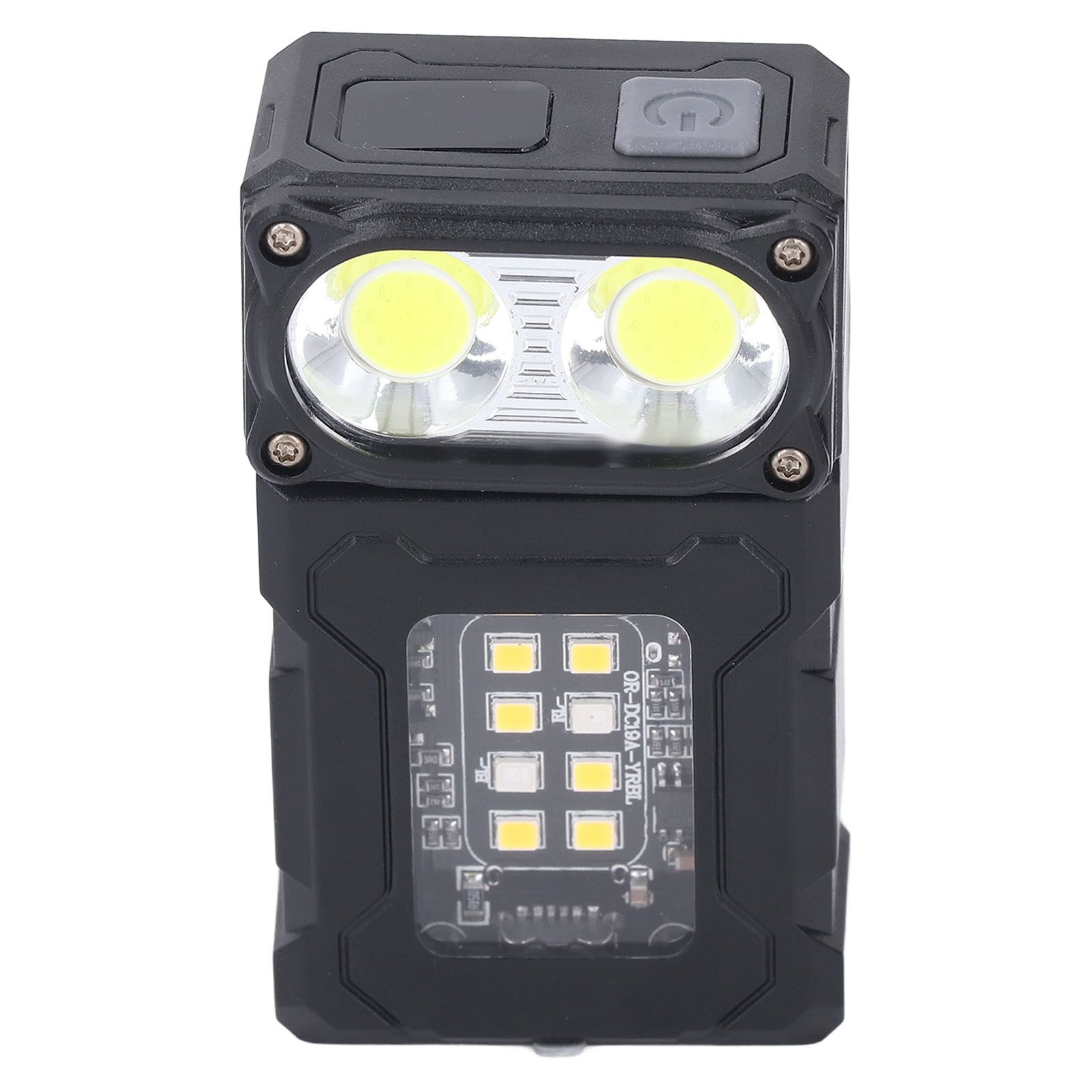 COB Flashlight LED Magnetic USB Rechargeable High Brightness Lamp Head view 6