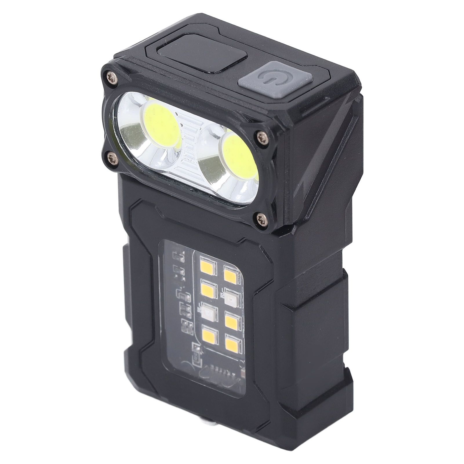 COB Flashlight LED Magnetic USB Rechargeable High Brightness Lamp Head view 8