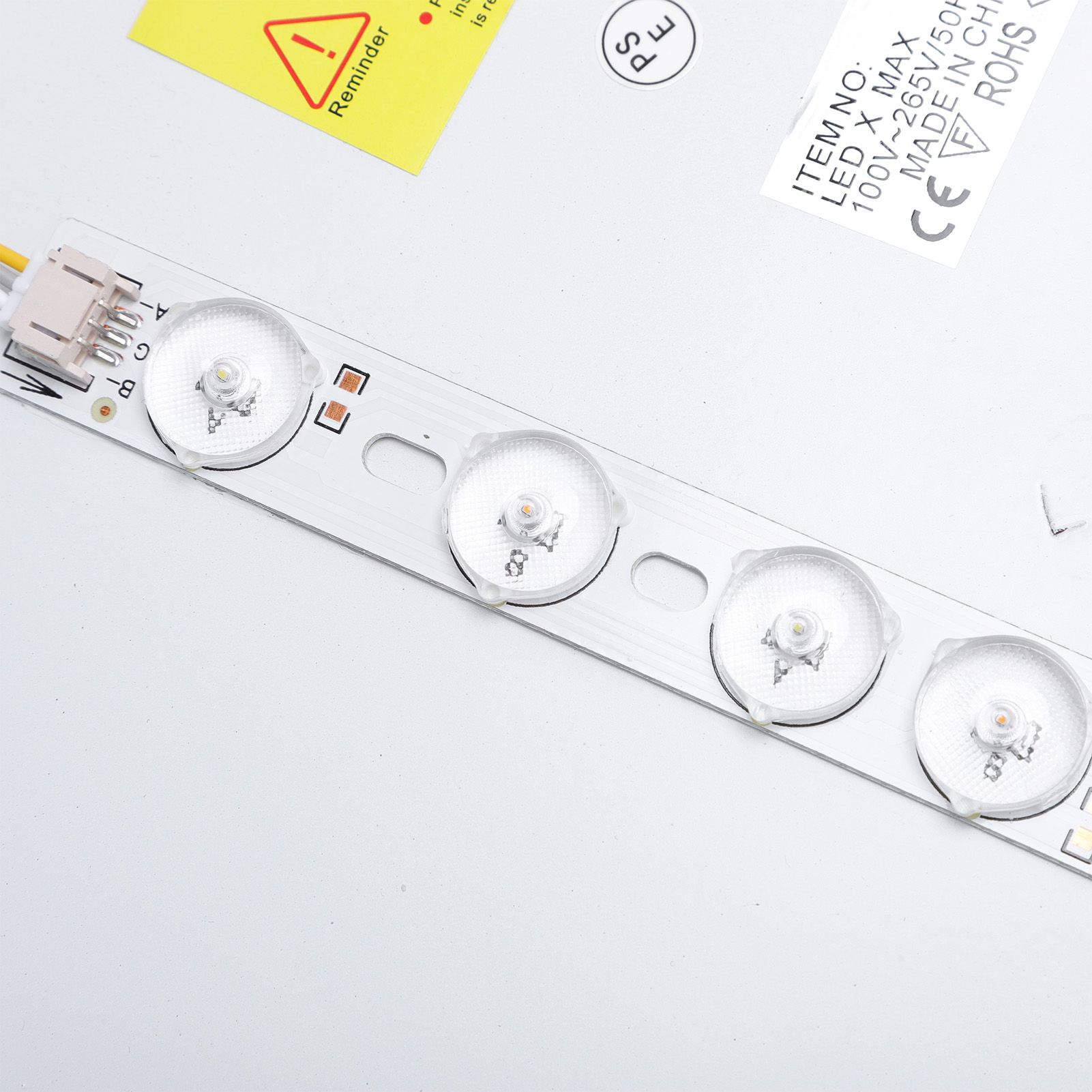 Modern LED Ceiling Light Minimalist Round Ceiling Lamp Fixture with Remote 3 view 2