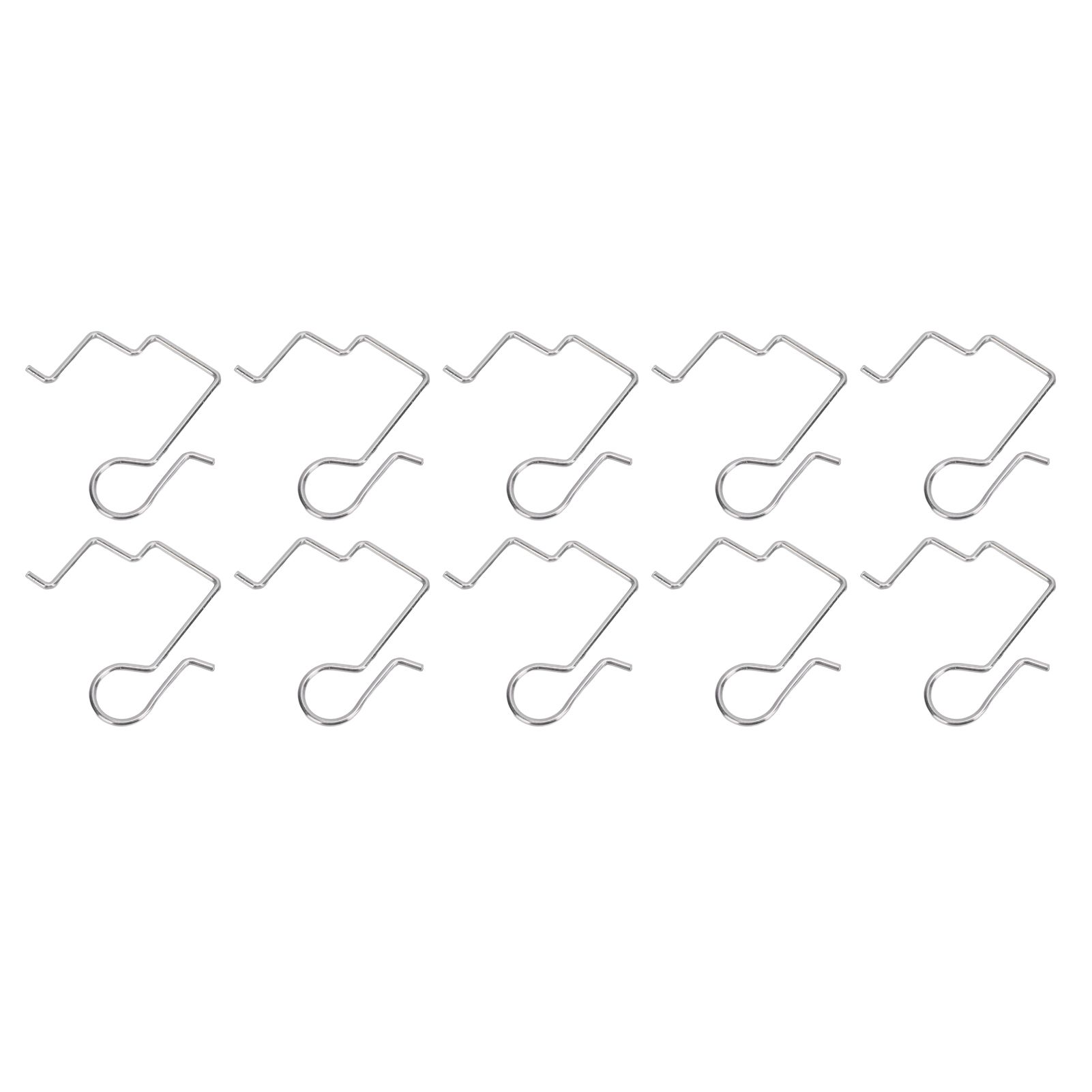 50Pcs Xmas Light Gutter Hook Stainless Steel Secure Fixation Xmas Light Hanger view 6