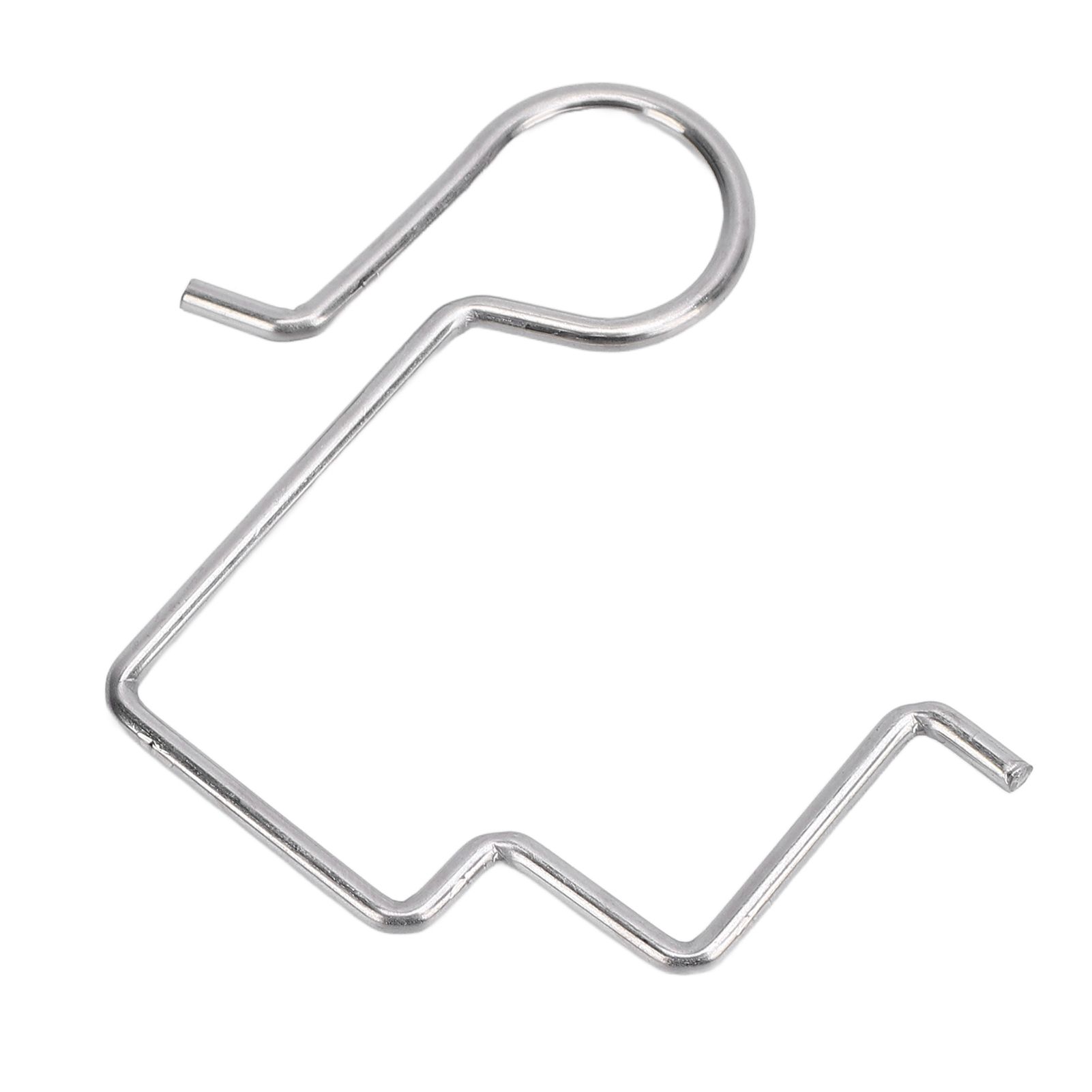 50Pcs Xmas Light Gutter Hook Stainless Steel Secure Fixation Xmas Light Hanger view 7