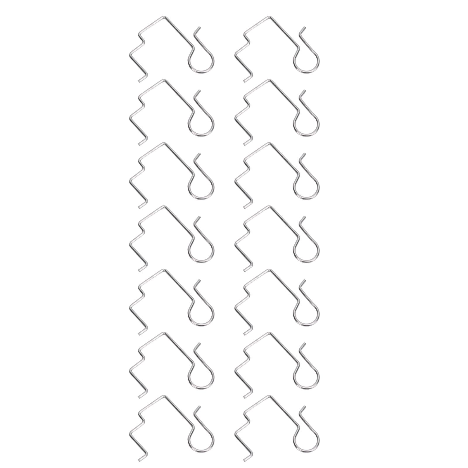 50Pcs Xmas Light Gutter Hook Stainless Steel Secure Fixation Xmas Light Hanger view 8