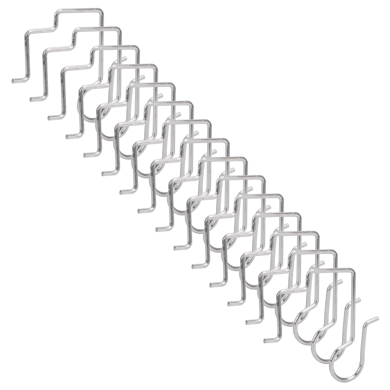 50Pcs Xmas Light Gutter Hook Stainless Steel Secure Fixation Xmas Light Hanger view 12