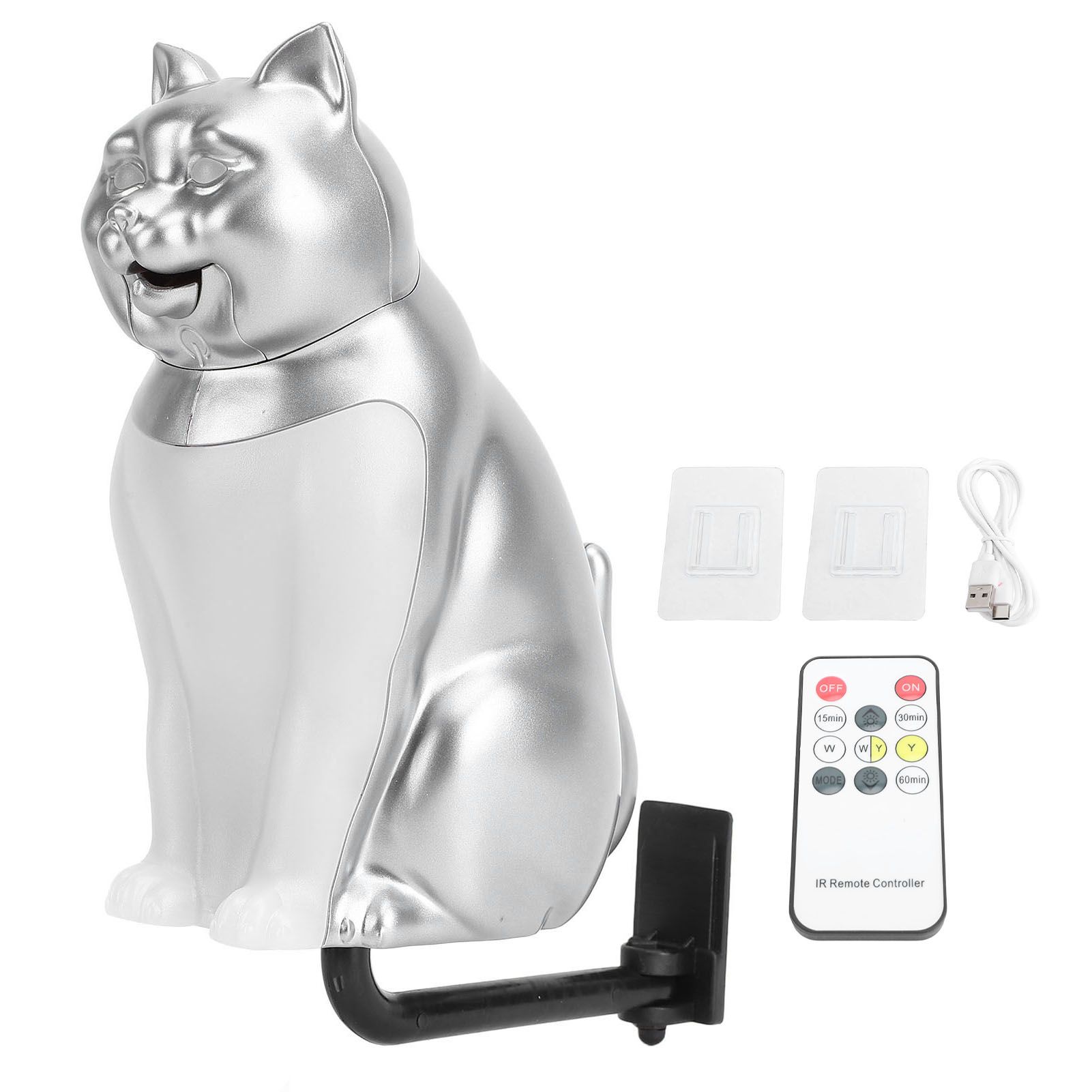 LED Cat Night Light 3 Color Temperatures Stepless Dimmable Touch Control view 3
