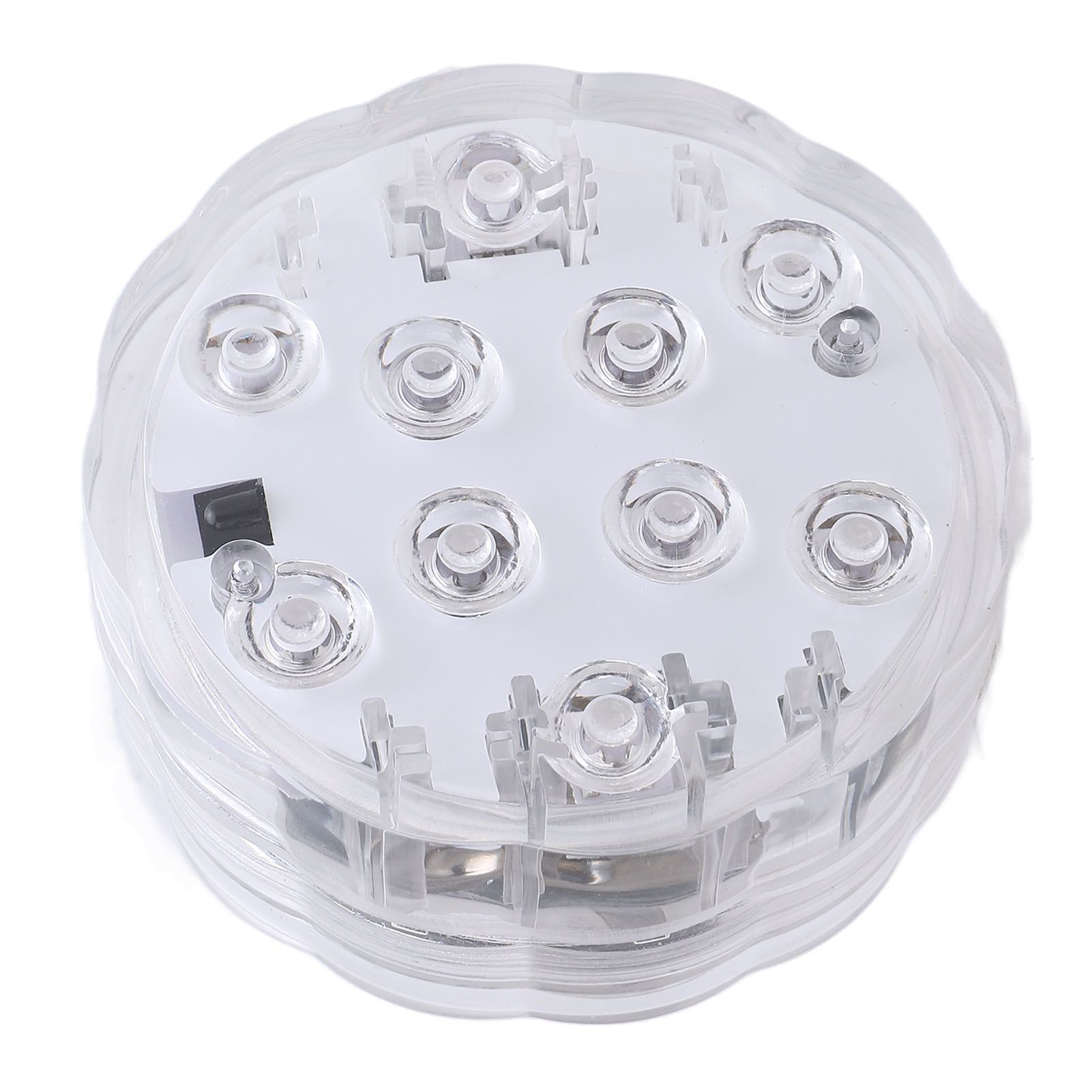 Pool Light with 24 Keys Remote Control 10 Light Beads IP68 Water Resistant RGB
