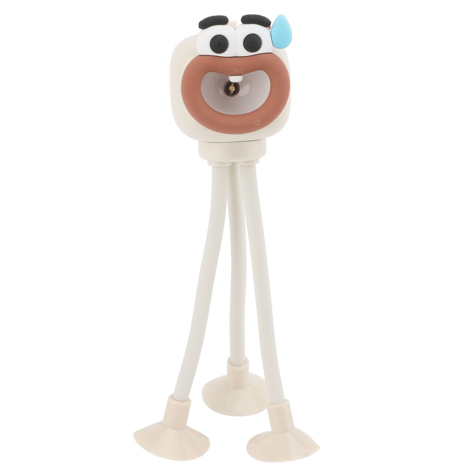 Desk Night Light Funny Octopus Flexible Shape Suction Cup Table Lamp for view 3