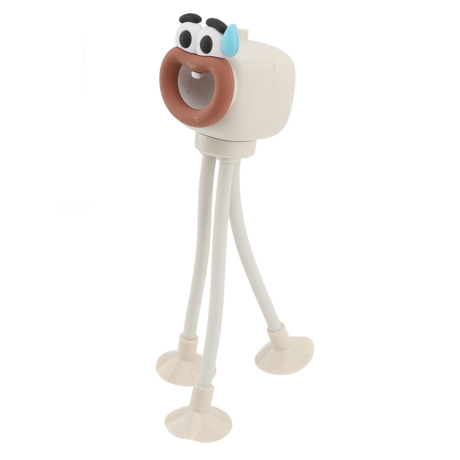 Desk Night Light Funny Octopus Flexible Shape Suction Cup Table Lamp for view 4