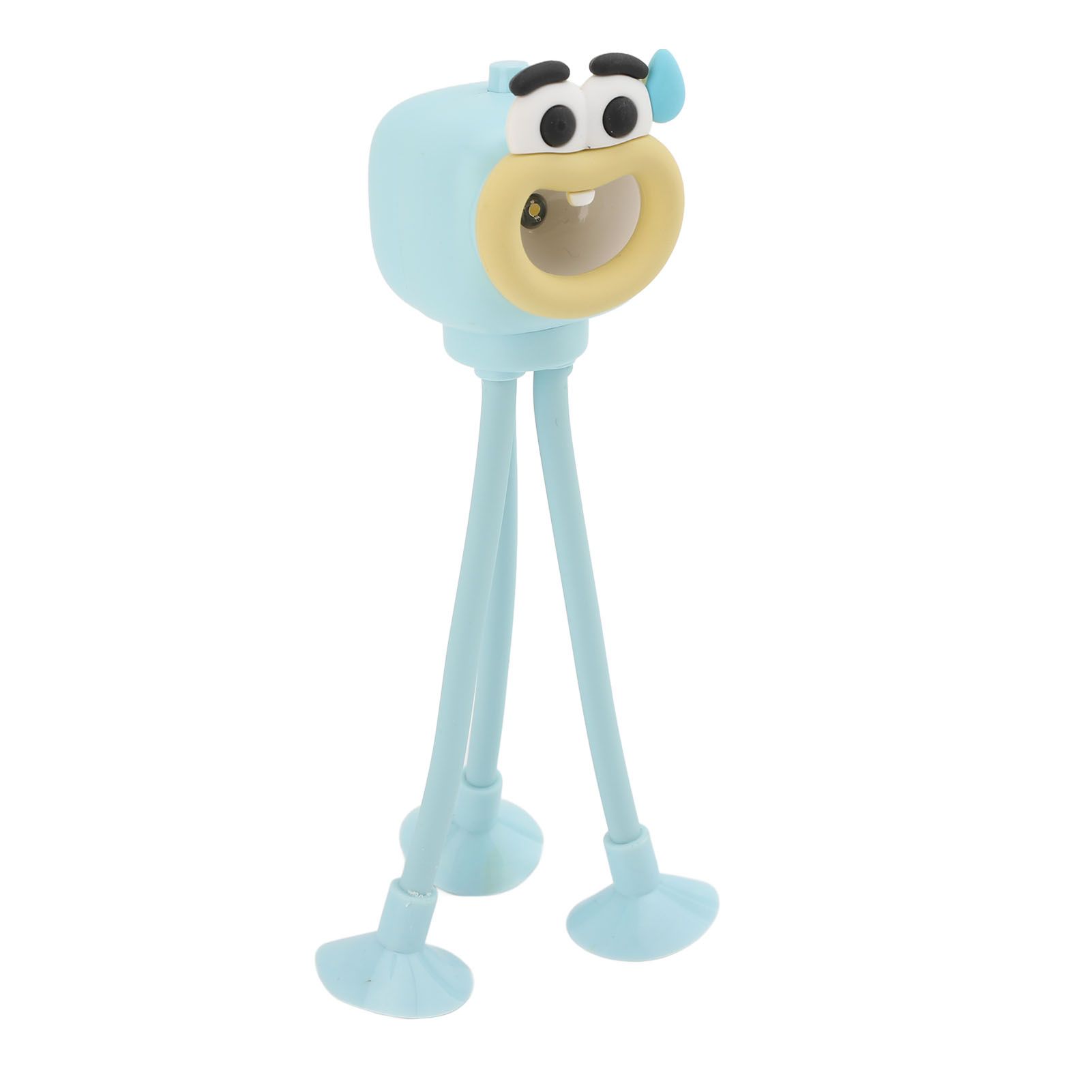 Desk Night Light Funny Octopus Flexible Shape Suction Cup Table Lamp for view 4