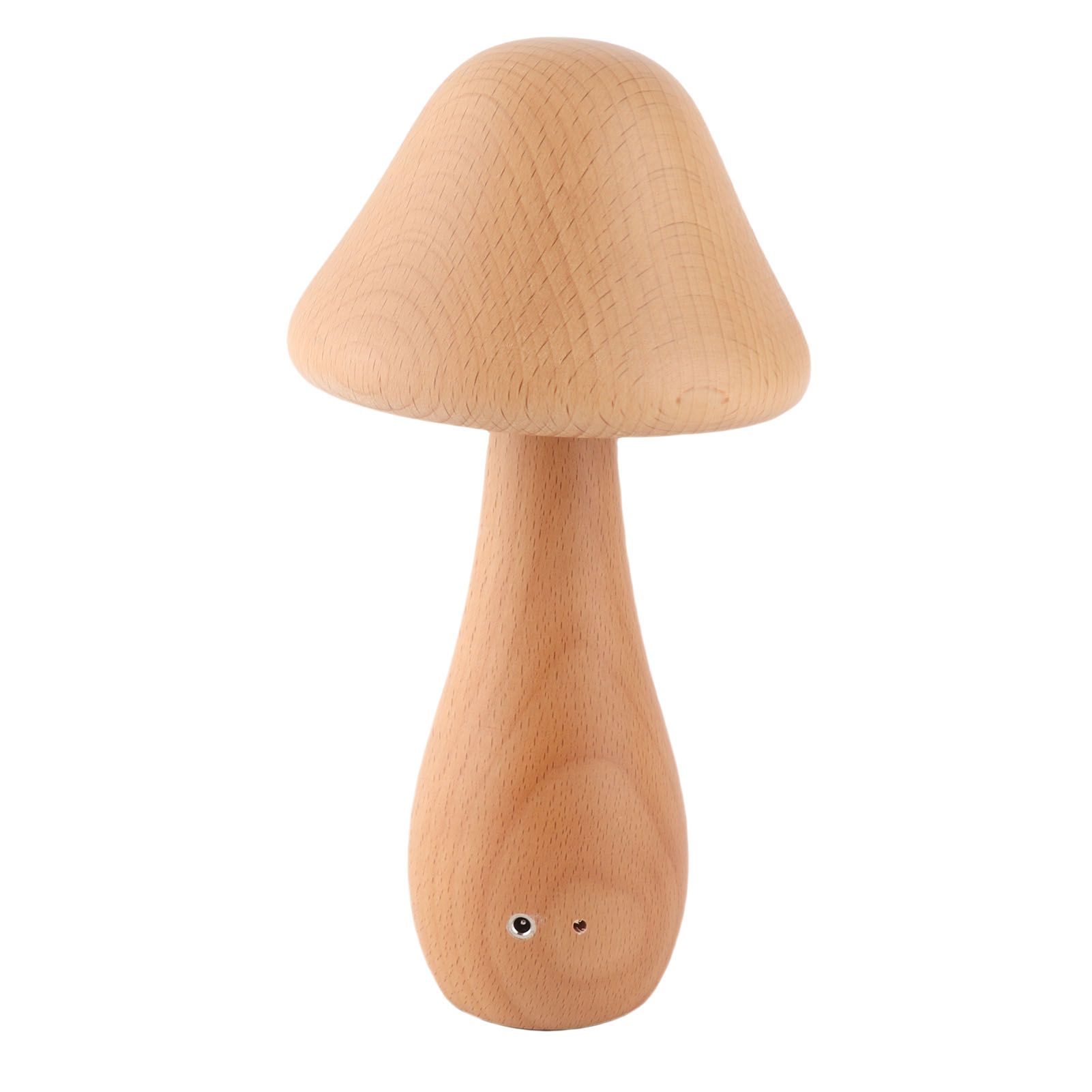Wooden Mushroom Lamp 3000K 4000K 6000K Stepless Dimmable Touch Control 150 view 9