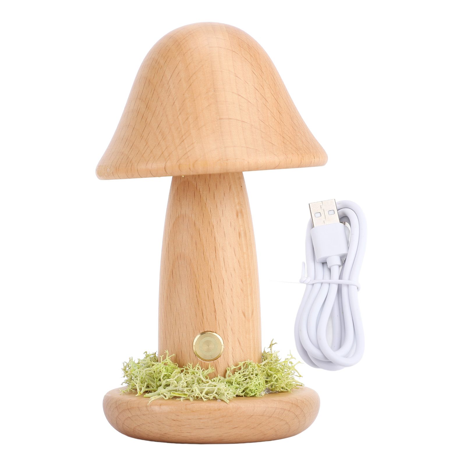 Mushroom Lamp Rechargeable Stepless Dimmable 3 Color Temperature Cordless view 3