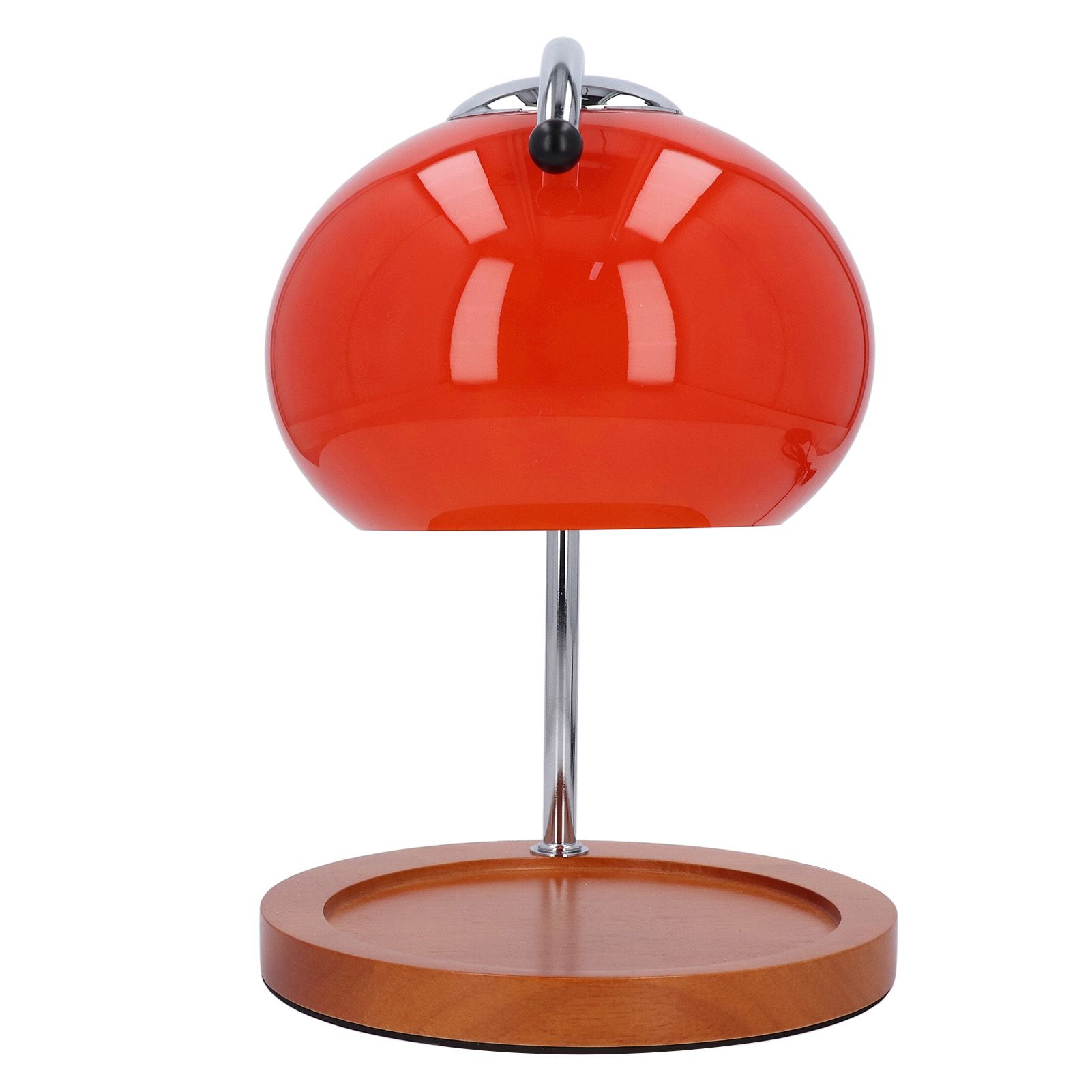 Candle Warmer Lamp with Timer Retro Solid Wood Glass Safe Warm Light Dimmable