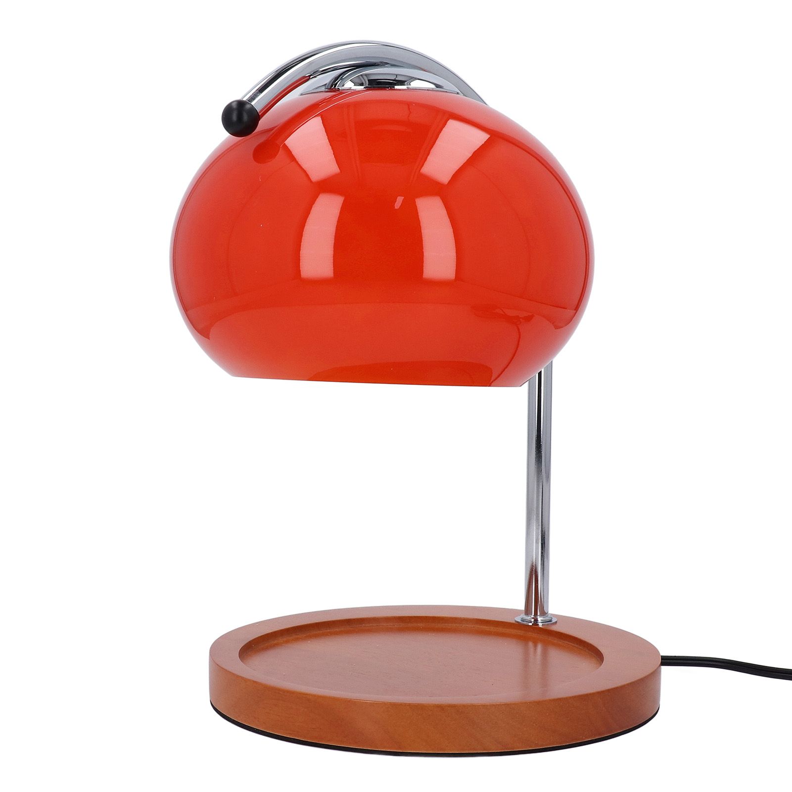 Candle Warmer Lamp with Timer Retro Solid Wood Glass Safe Warm Light Dimmable view 11