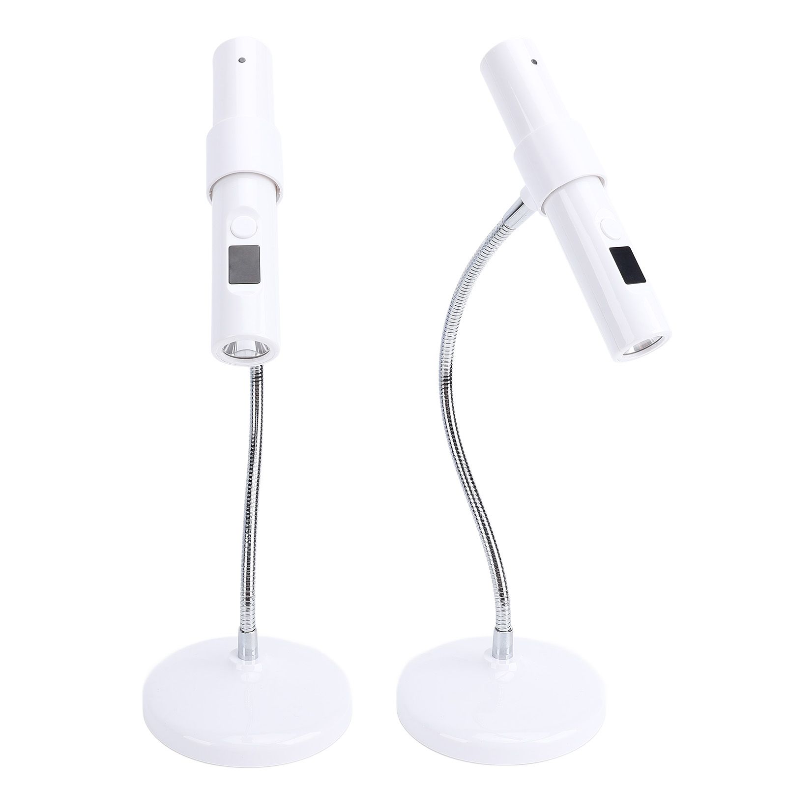 Mini Nail Gel Lamp 30s 60s Timing Portable 360 Deg Adjustable Neck Touch view 9