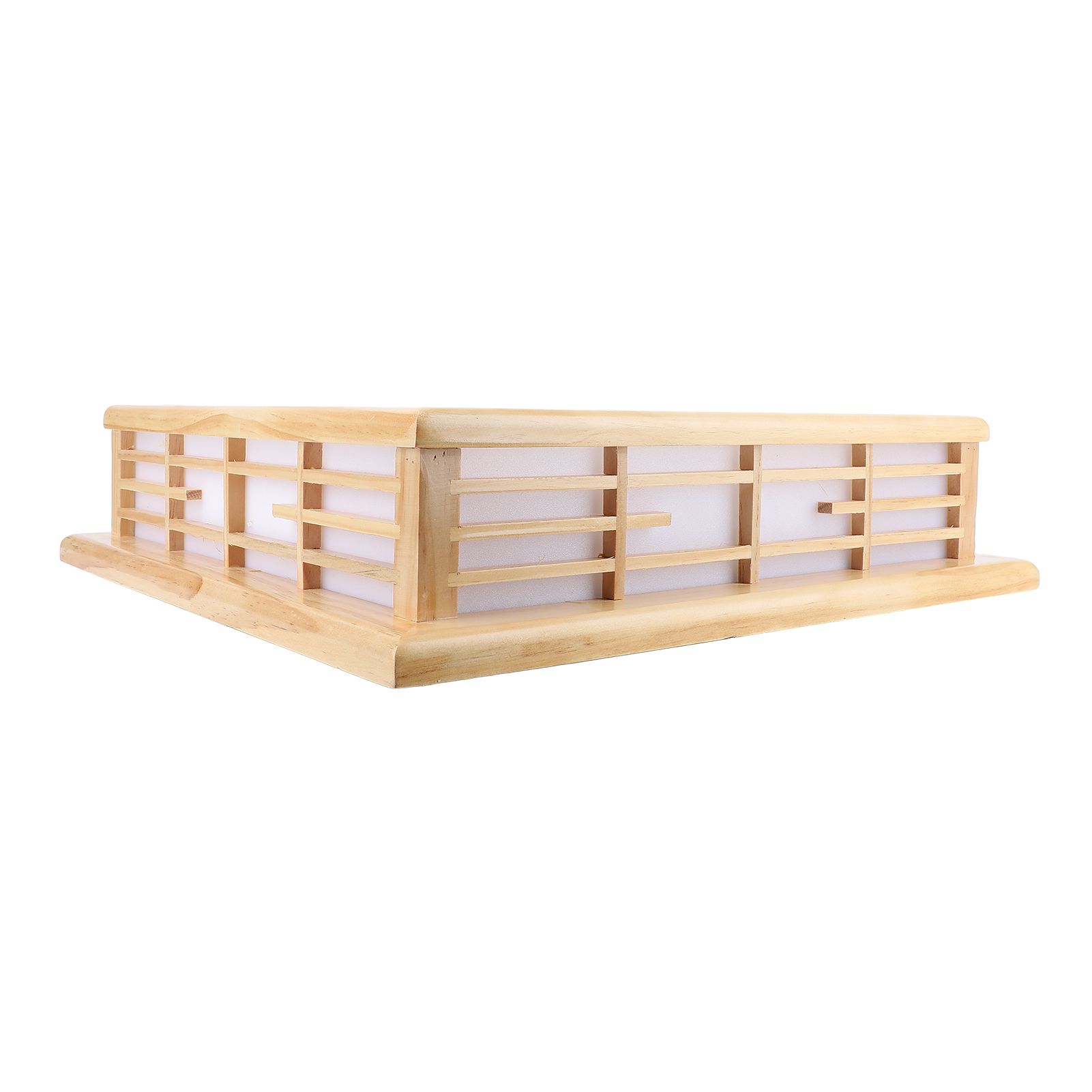 Retro Wooden Ceiling Light LED Ceiling Light Light Fixture Ceiling Mount for — image 1