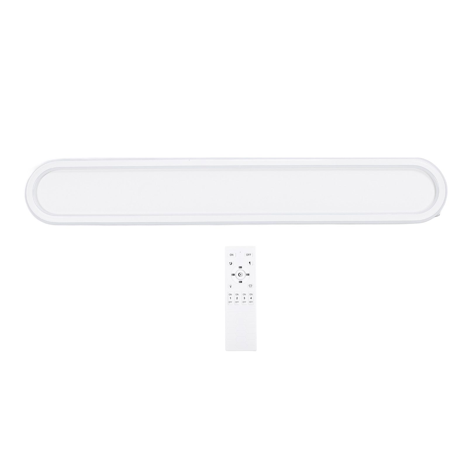 Modern LED Ceiling Light Dimmable Linear Ceiling Lamp Long Ceiling Light view 3
