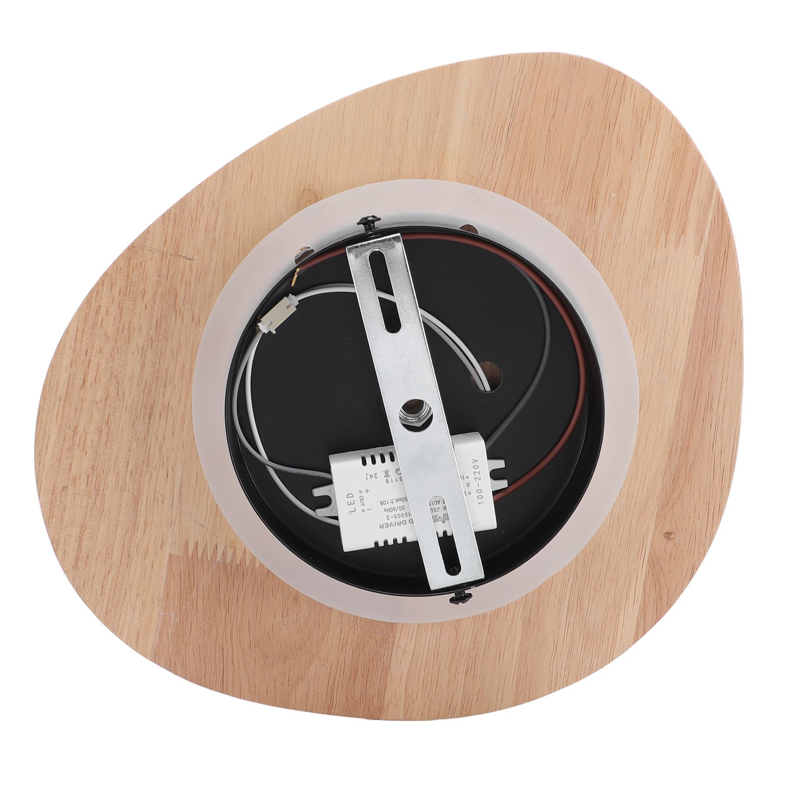 LED Wall Sconce Solid Wood and Iron Warm Light Space Saving Hallway LED Wall view 5