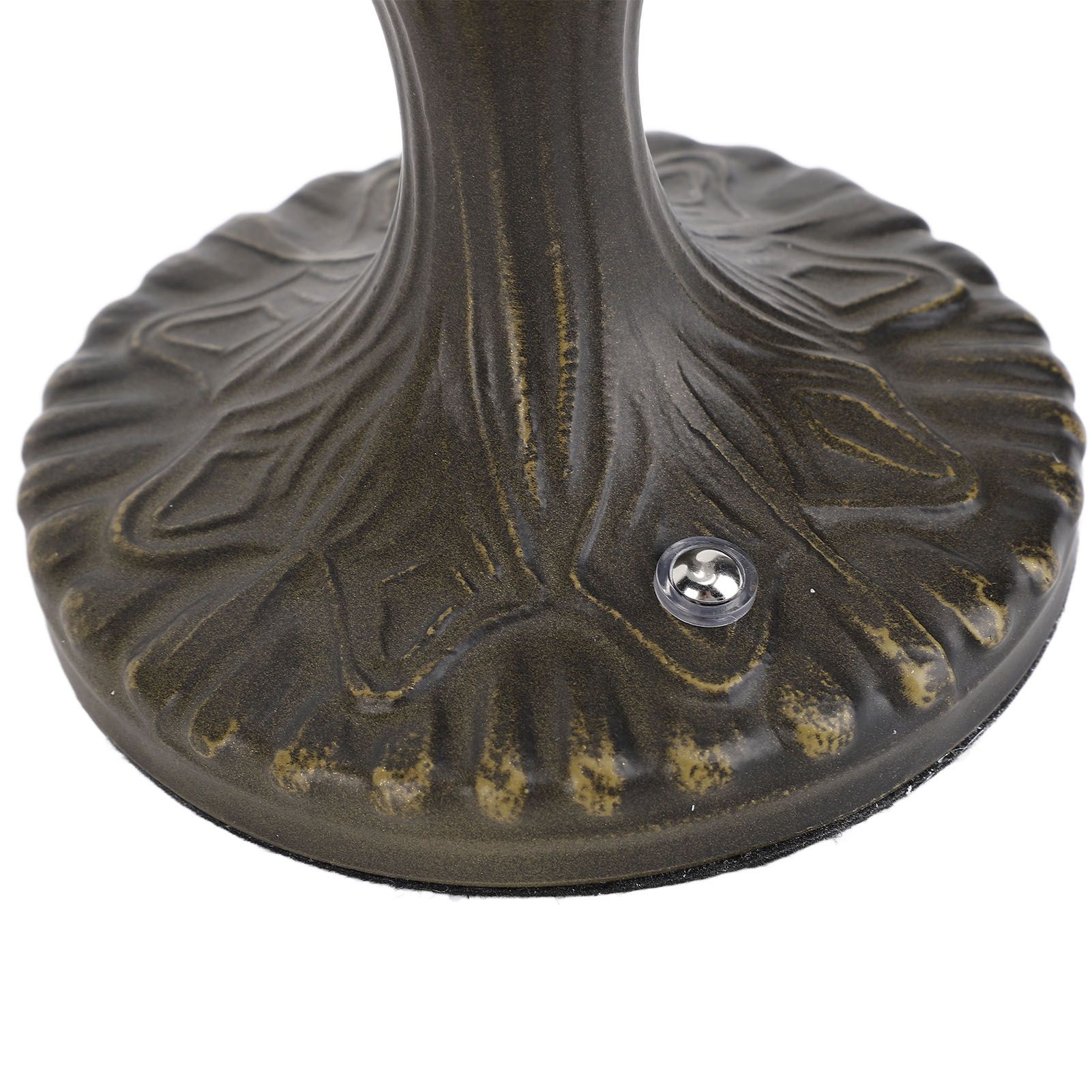 Fabric Desk Lamp Cordless Touch Dimmable Rechargeable Vintage Decorative Night view 9