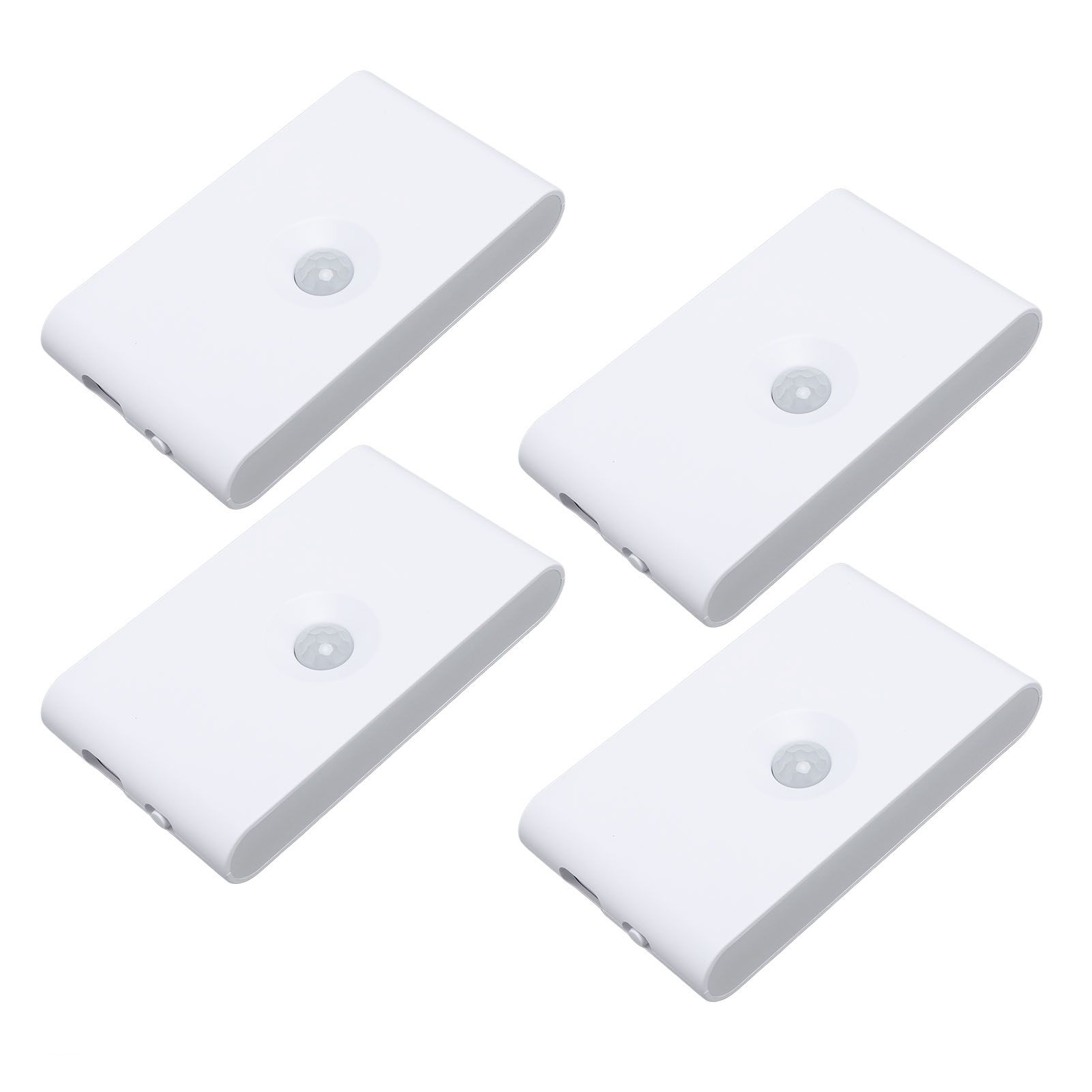 4PCS LED Motion Sensor Night Light 2700K Type C Rechargeable Magnetic Double view 6