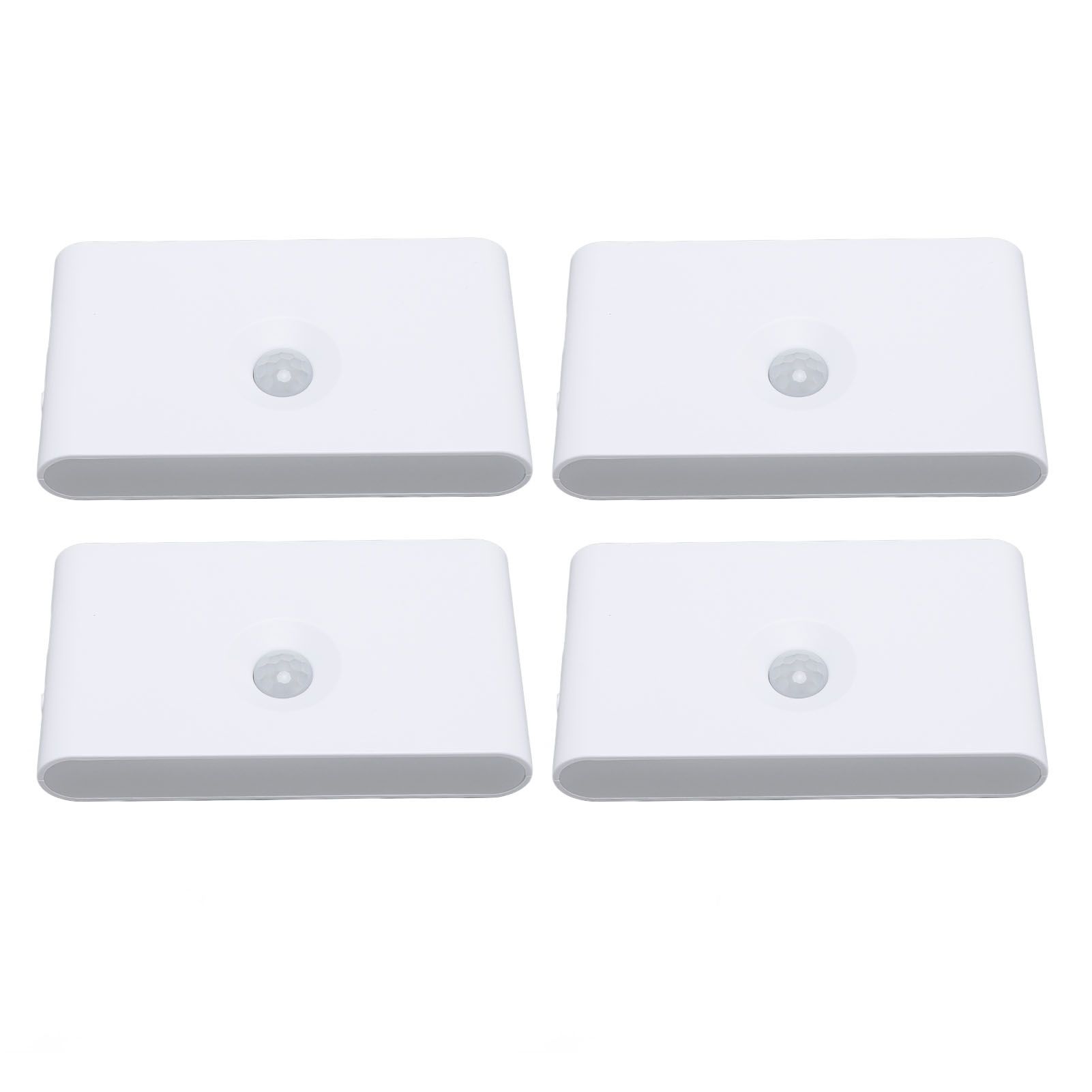 4PCS LED Motion Sensor Night Light 2700K Type C Rechargeable Magnetic Double view 9