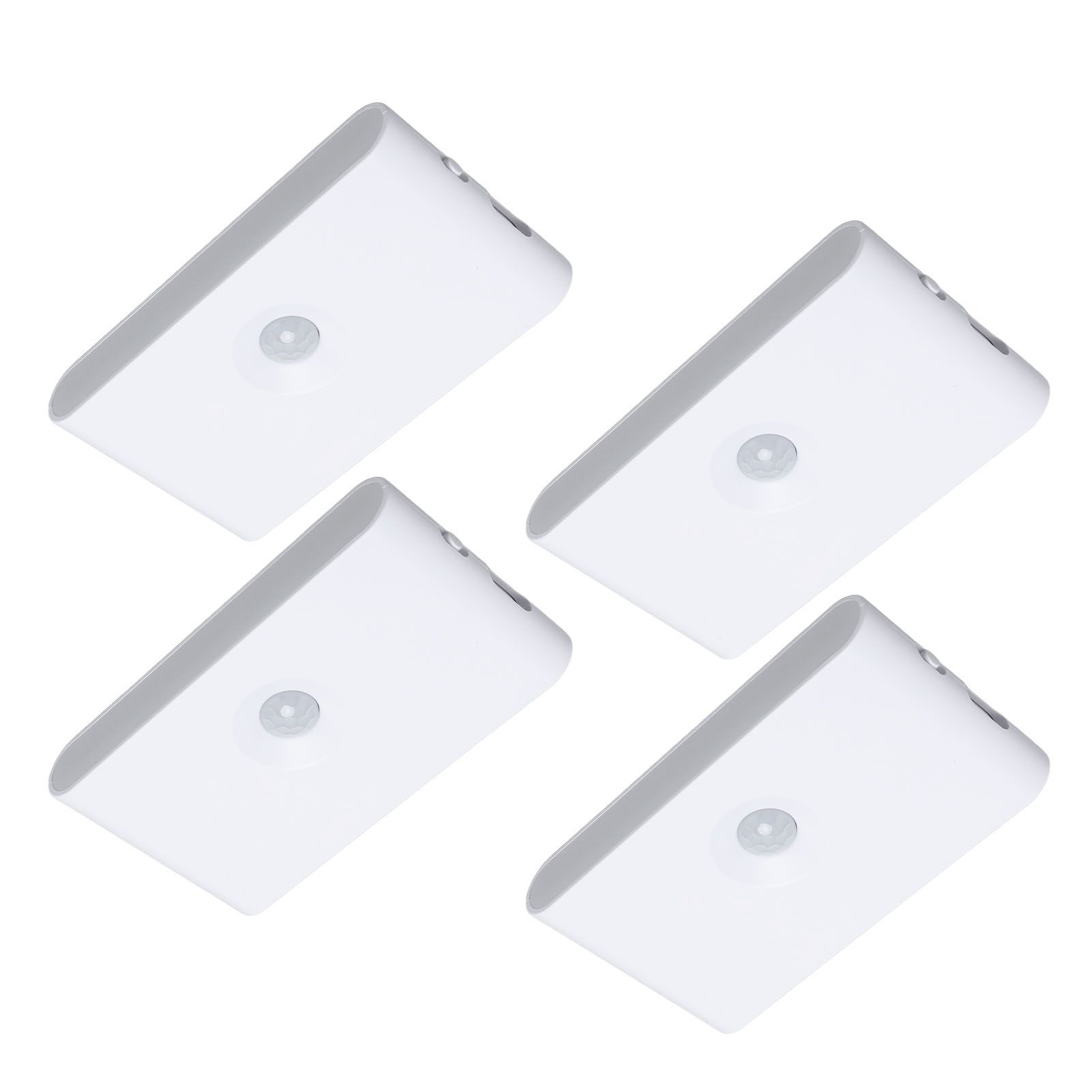 4PCS LED Motion Sensor Night Light 2700K Type C Rechargeable Magnetic Double view 12