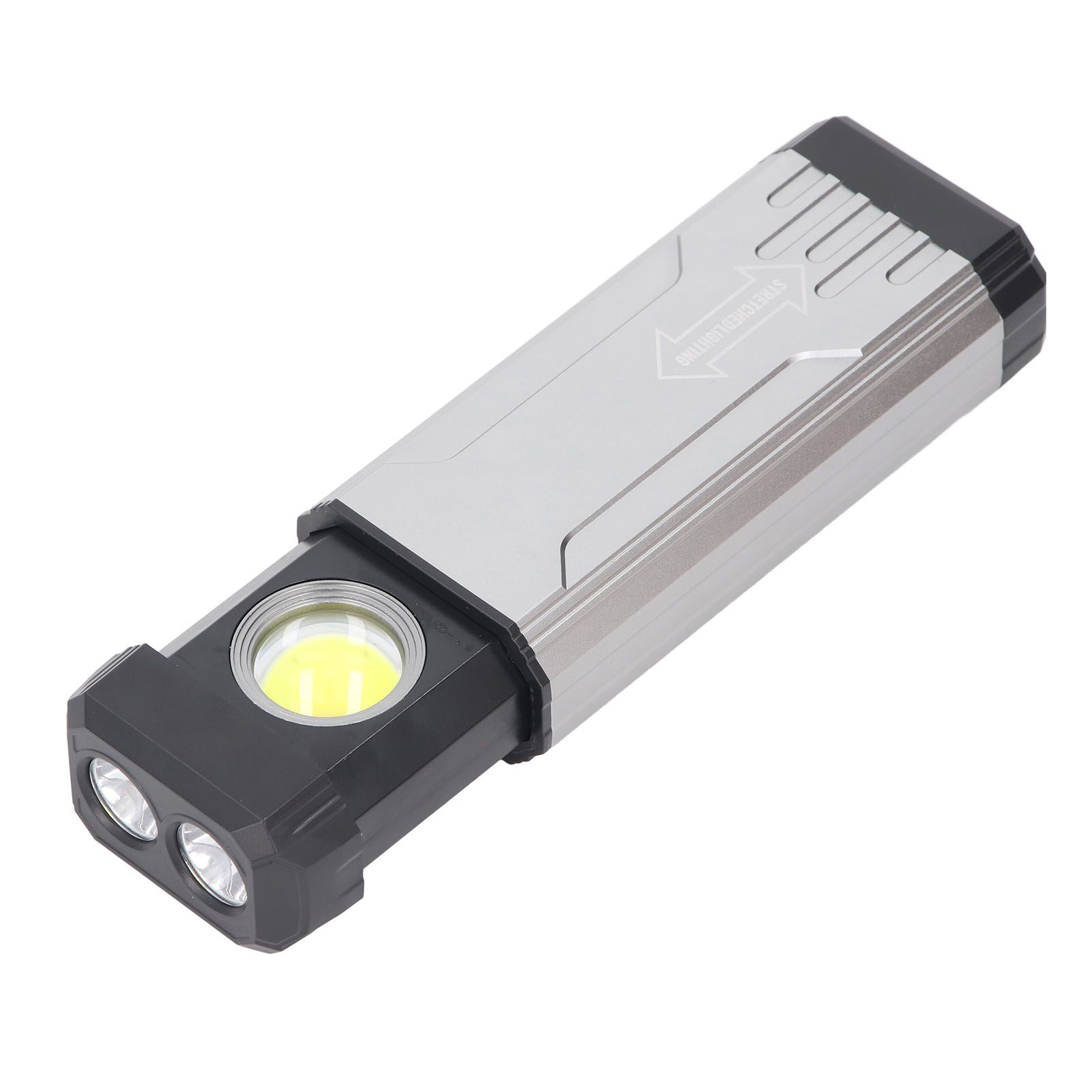 LED Flashlight Rechargeable Multi Lighting Mode 4 Color Light Source Stepless view 6