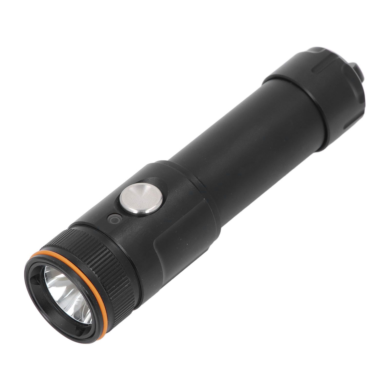 Dive Flashlight 5000LM 110m IP68 Water Resistant 6 Modes Super Bright
