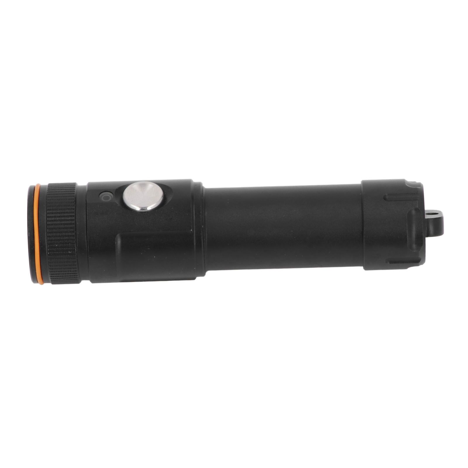Dive Flashlight 5000LM 110m IP68 Water Resistant 6 Modes Super Bright view 10