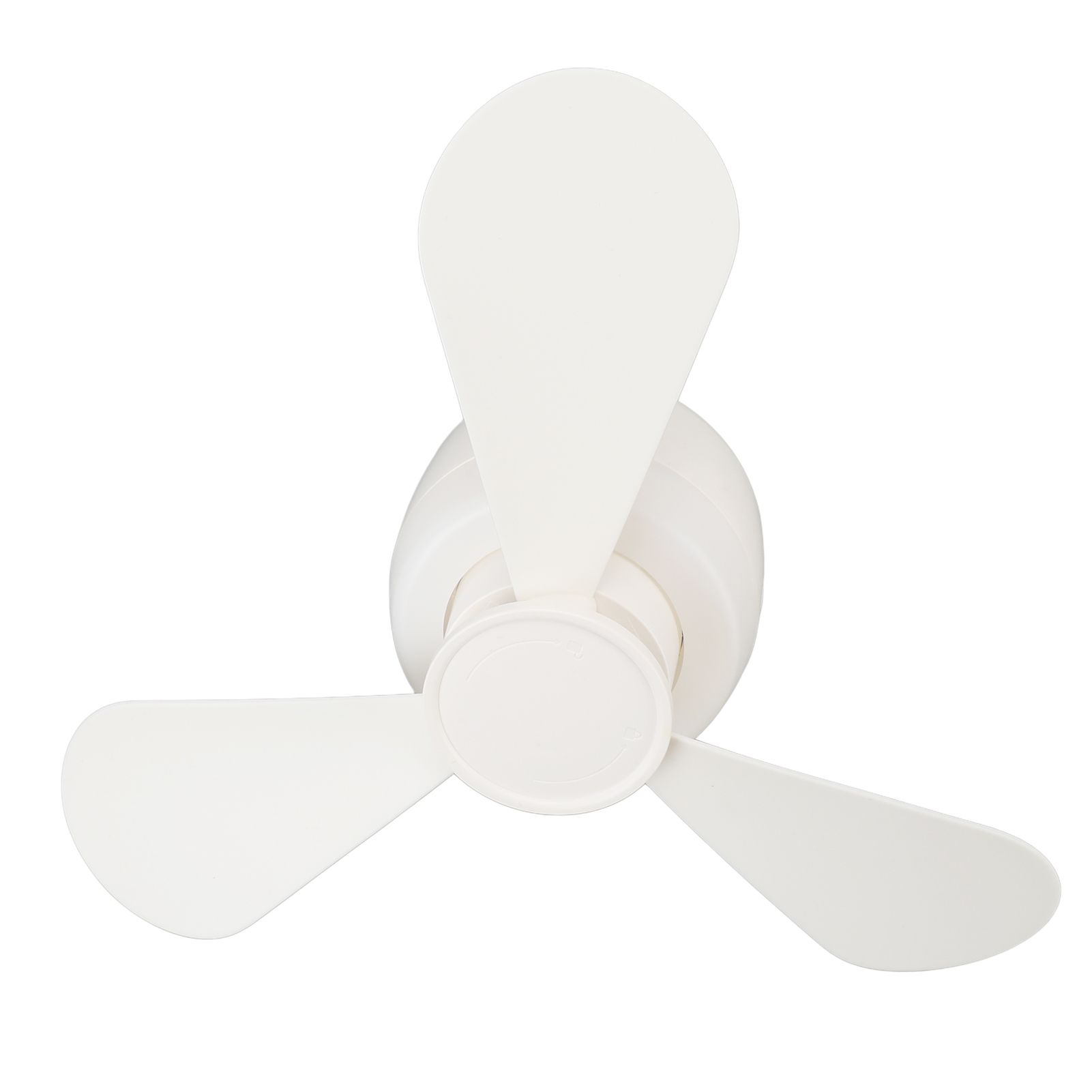Fan Light Remote Control Rechargeable Quiet 3 Speeds Cordless Portable Hanging