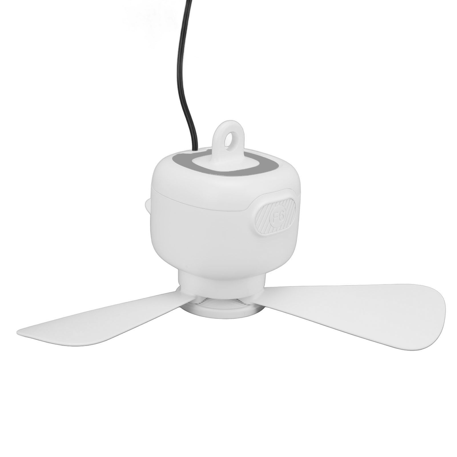 Hanging Ceiling Fan USB Silent Space Saving Portable Ceiling Fan for Dormitory view 4