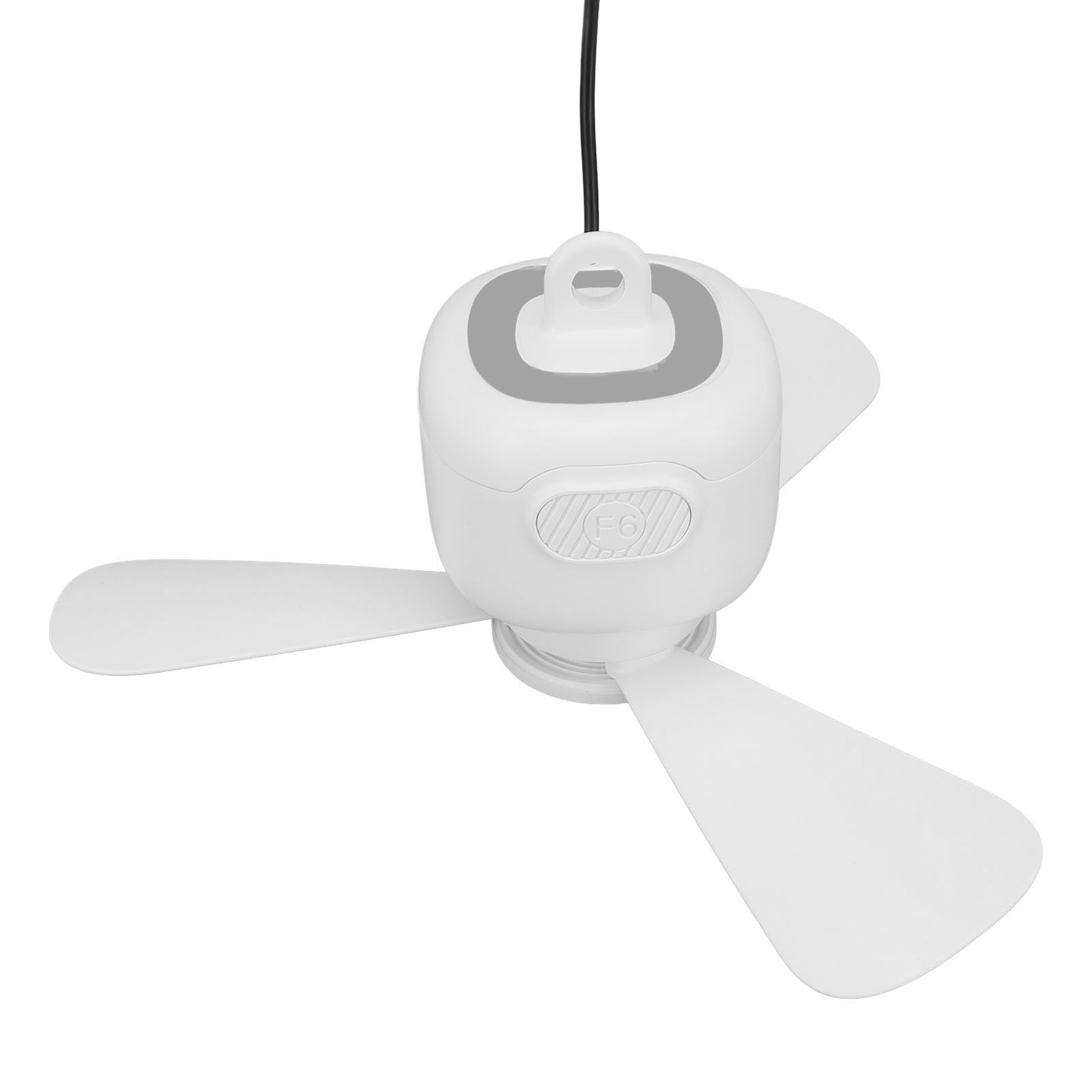 Hanging Ceiling Fan USB Silent Space Saving Portable Ceiling Fan for Dormitory view 6