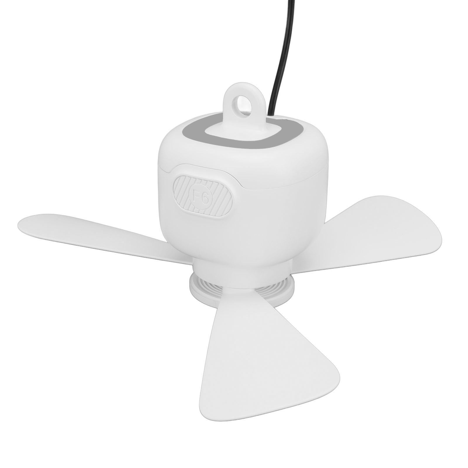 Hanging Ceiling Fan USB Silent Space Saving Portable Ceiling Fan for Dormitory view 11