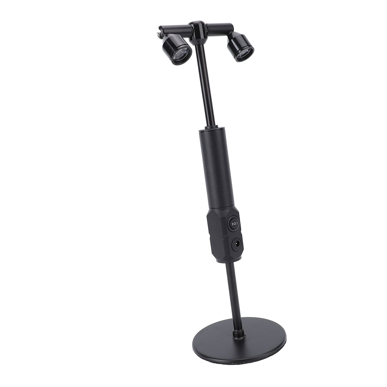 LED Cordless Table Lamp Iron Dual Heads Warm Lighting Rechargeable Portable 2 view 10